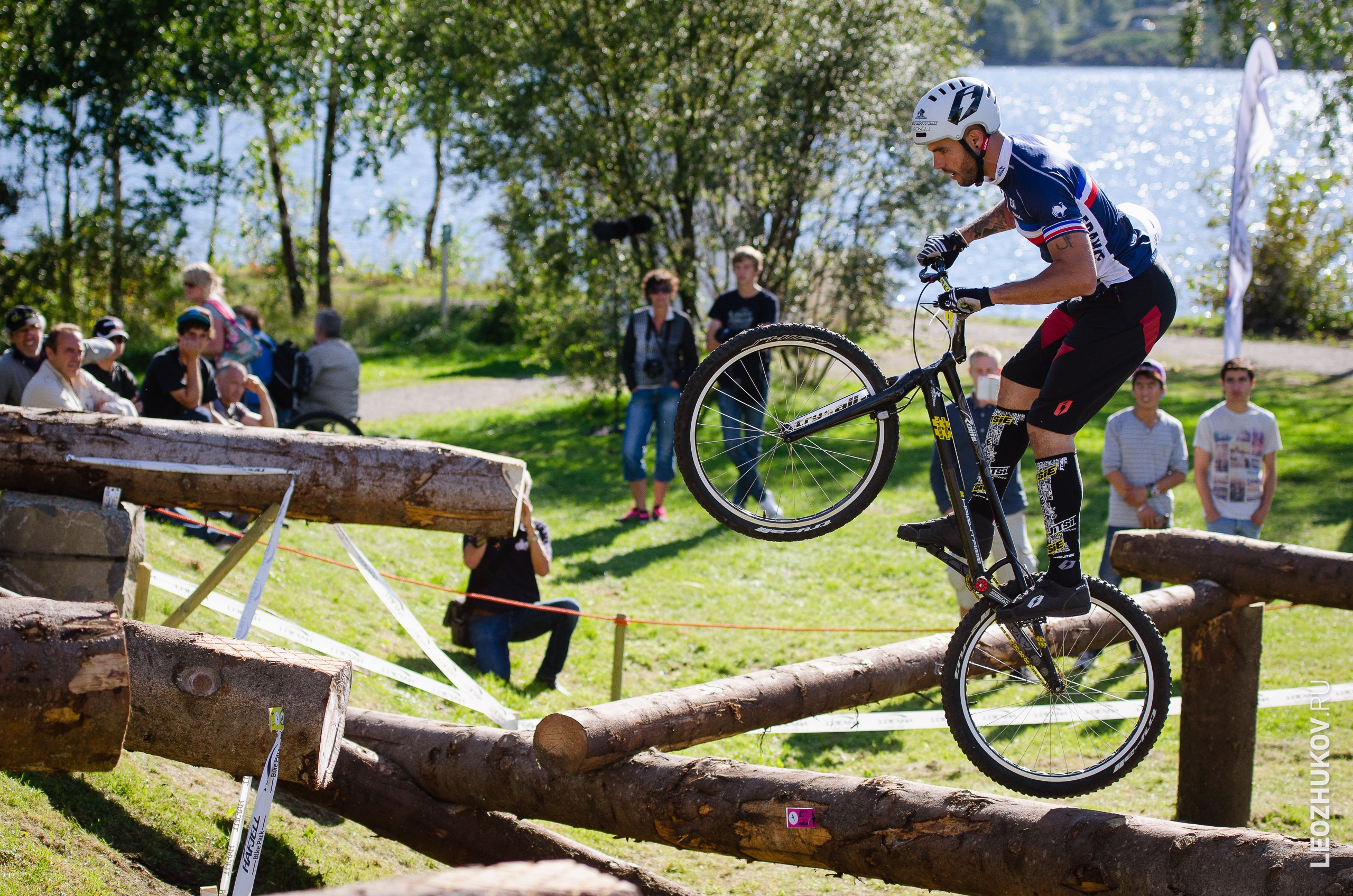 UCI Trials World Championships 2014. Sports photographer Leonid Zhukov