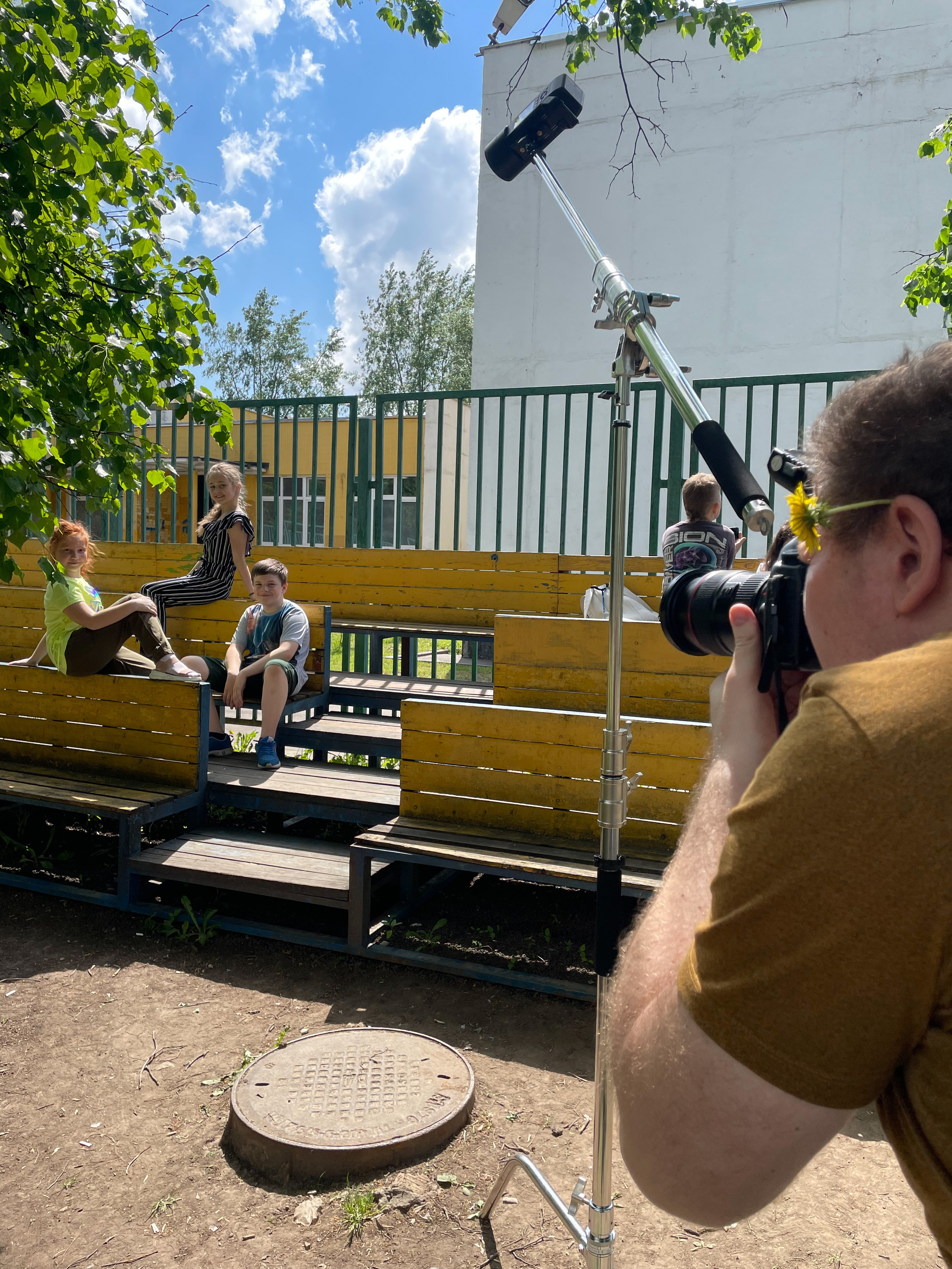 Школьная съемка. Фотограф в Москве Валерий Боцман
