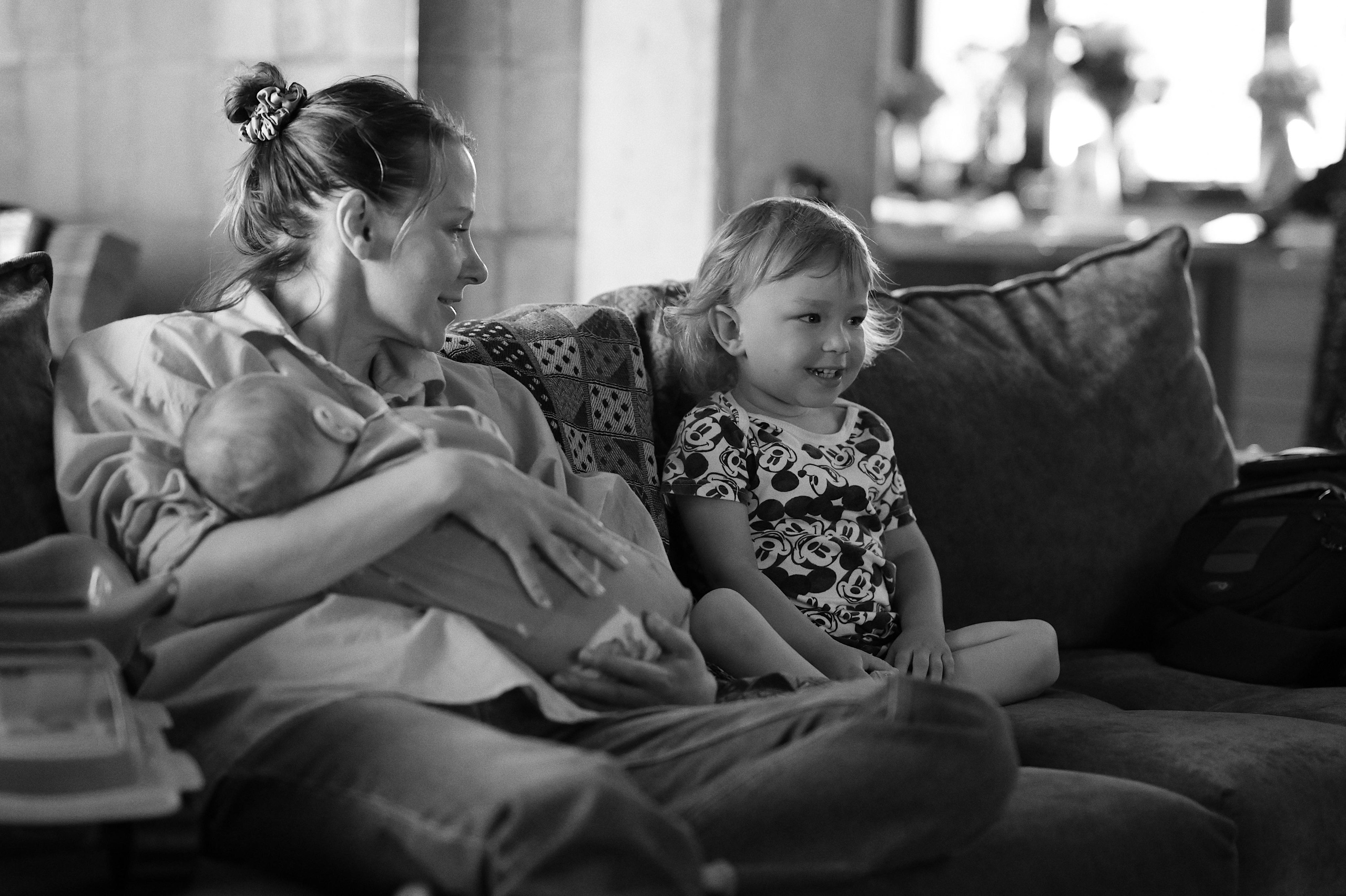 Оля с сыновьями. Выпускные альбомы в современном стиле | Казань