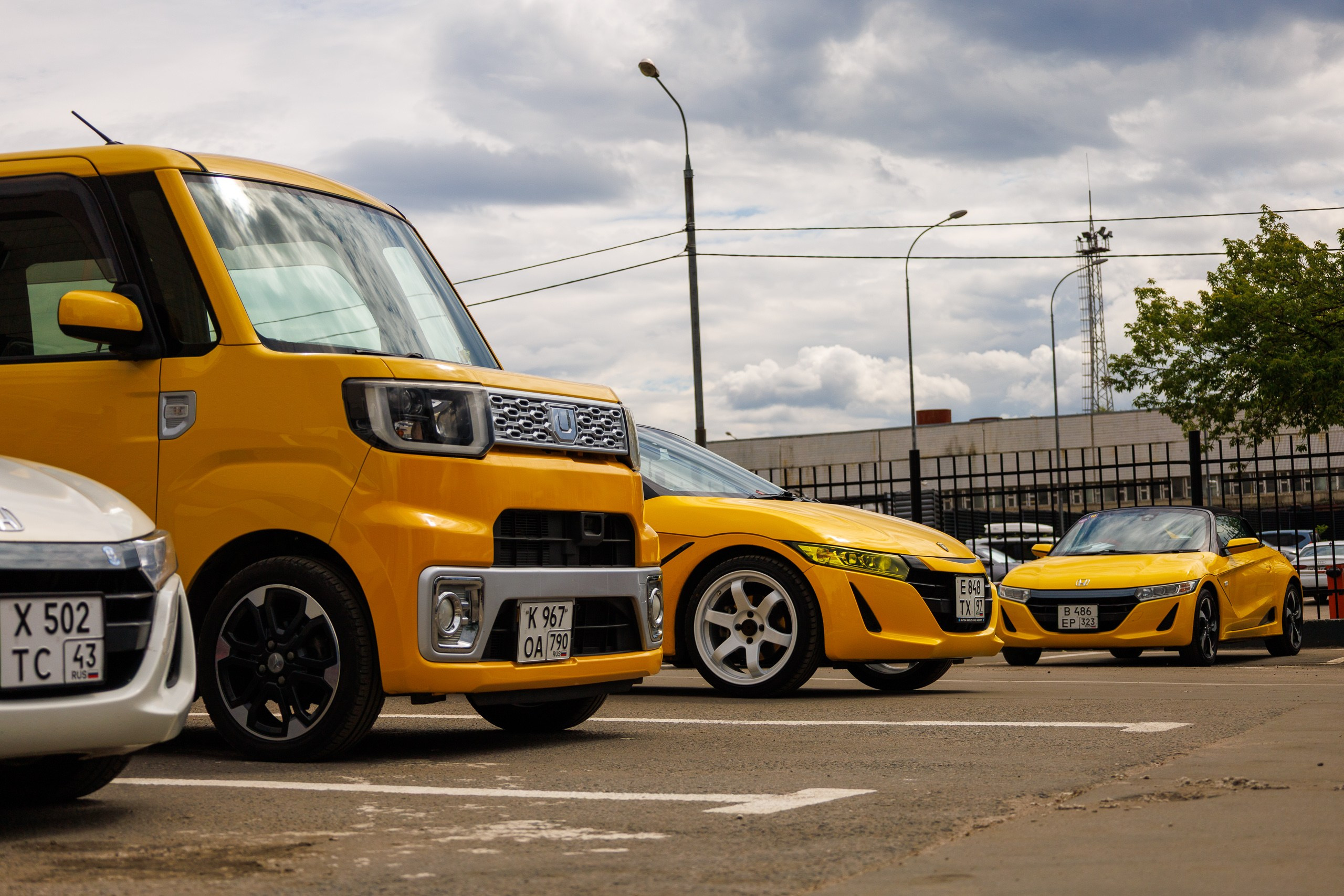 Репортажная съёмка автофестиваля K-Matsuri