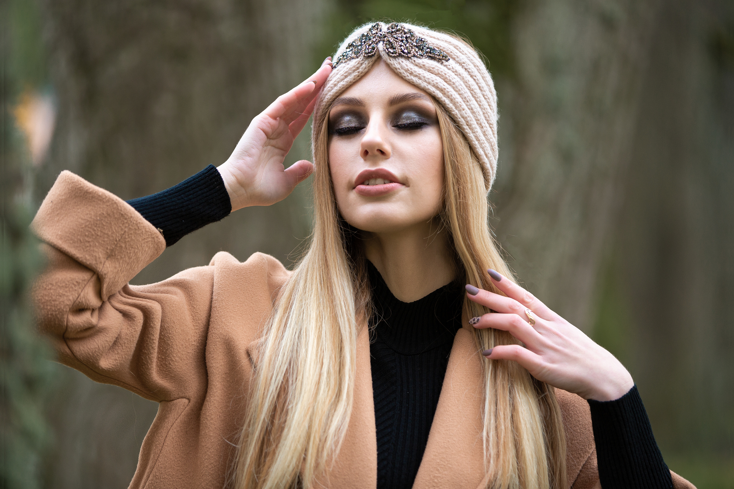 Фотосессия с девушками в осеннем парке. Свадебный фотограф в Барановичах Вячеслав Шах-Гусейнов, фотошкола
