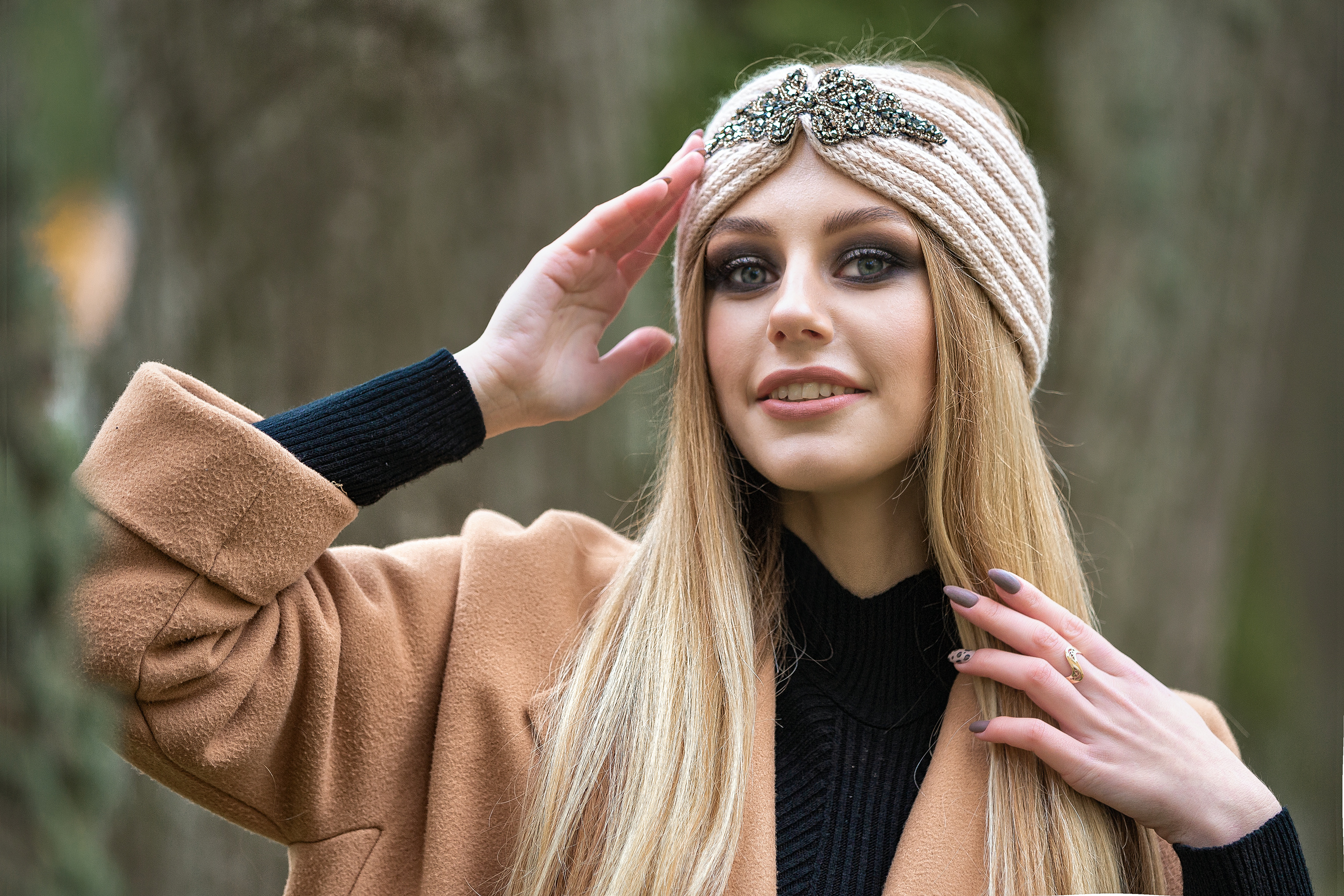 Фотосессия с девушками в осеннем парке. Свадебный фотограф в Барановичах Вячеслав Шах-Гусейнов, фотошкола