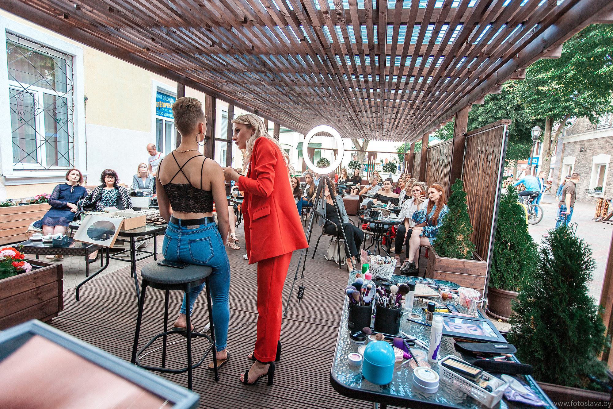 Репортажные фото с мастер-класса. Свадебный фотограф в Барановичах Вячеслав Шах-Гусейнов, фотошкола