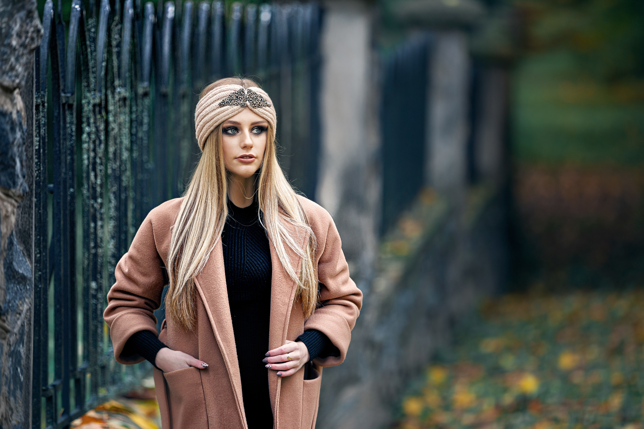 Фотосессия с девушками в осеннем парке. Свадебный фотограф в Барановичах Вячеслав Шах-Гусейнов, фотошкола