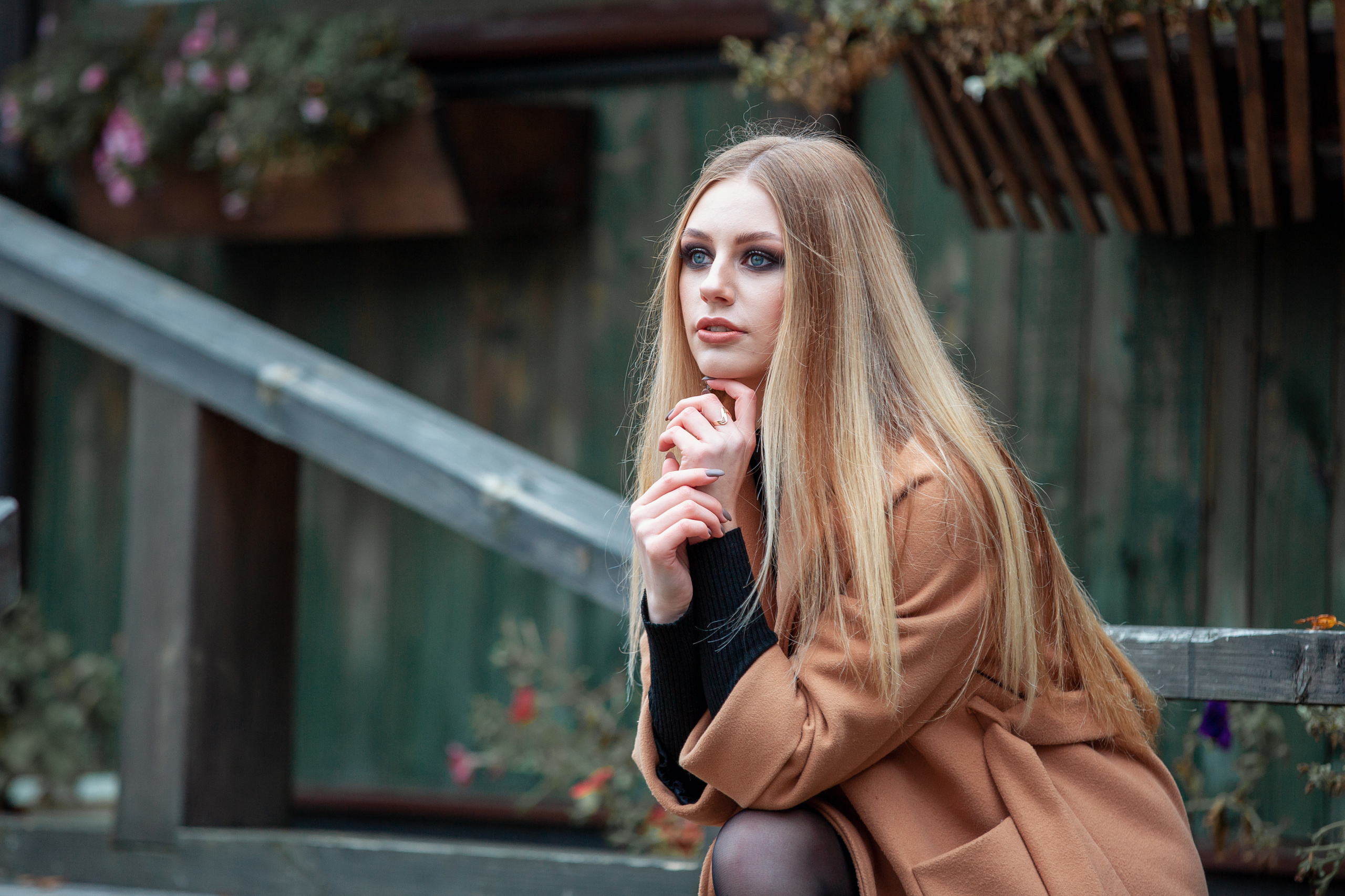 Фотосессия с девушками в осеннем парке. Свадебный фотограф в Барановичах Вячеслав Шах-Гусейнов, фотошкола