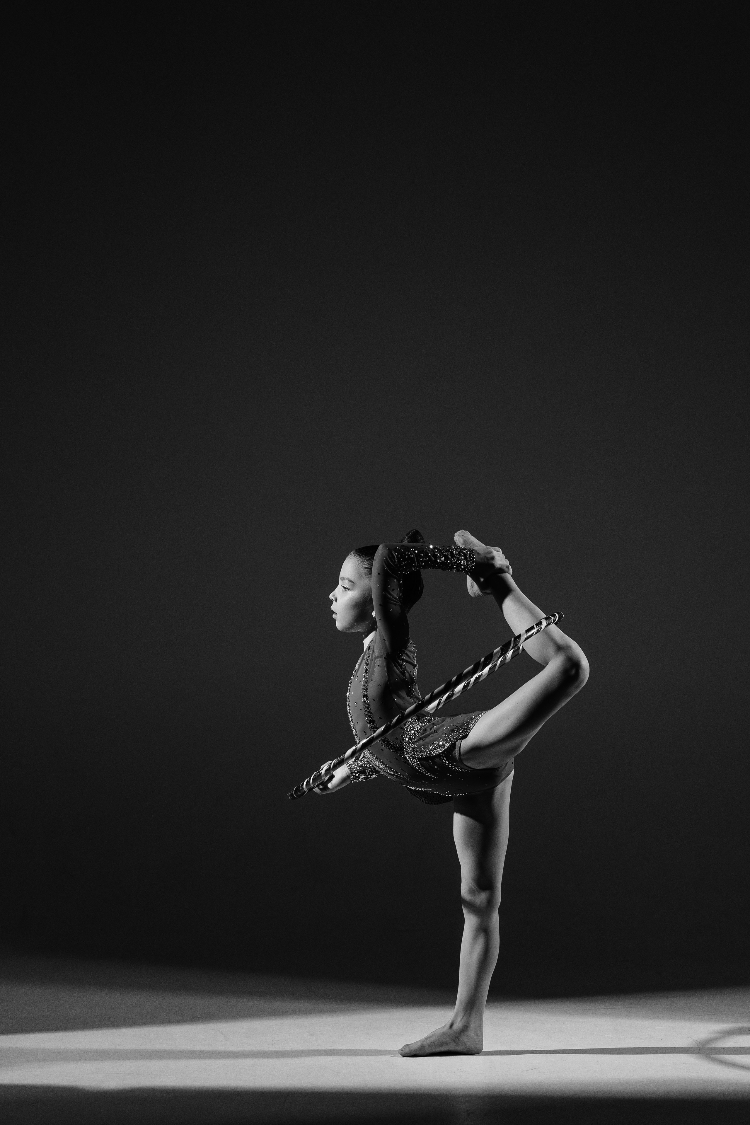 Спортивная фотоссесия гимнасток