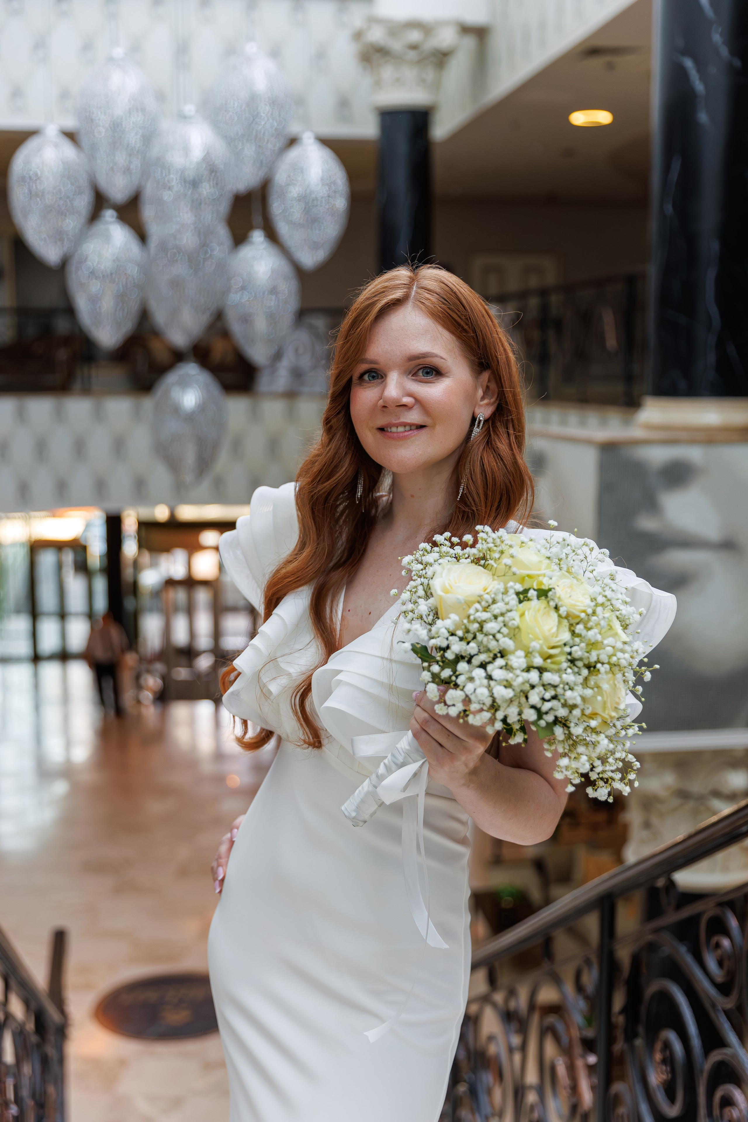 Свадебная фотосессия и сборы в отеле Милан (м. Домодедовская). Свадебный фотограф Москва и МО Сергей Киржаев