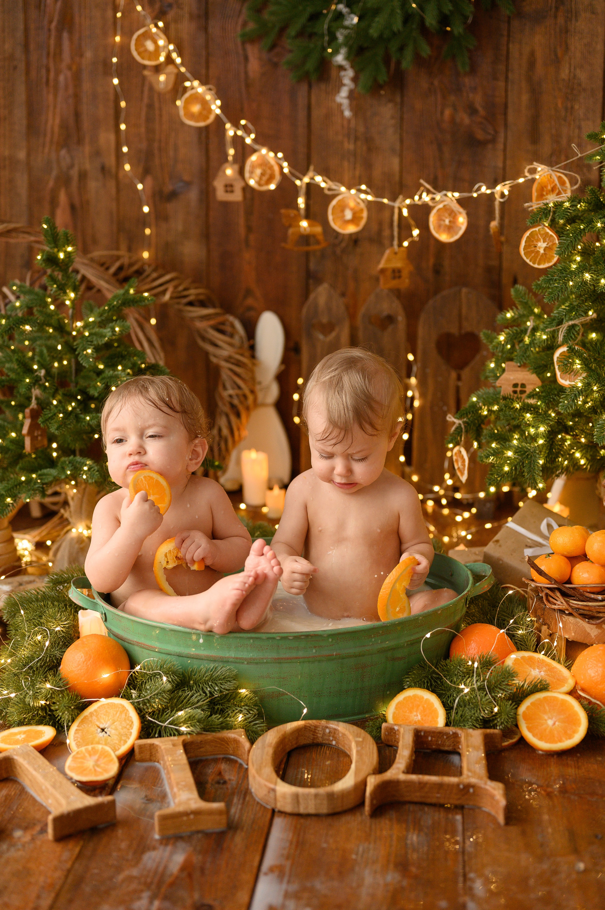 Катюше и Лизоньке годик. Детский и семейный фотограф Ирина Гладких