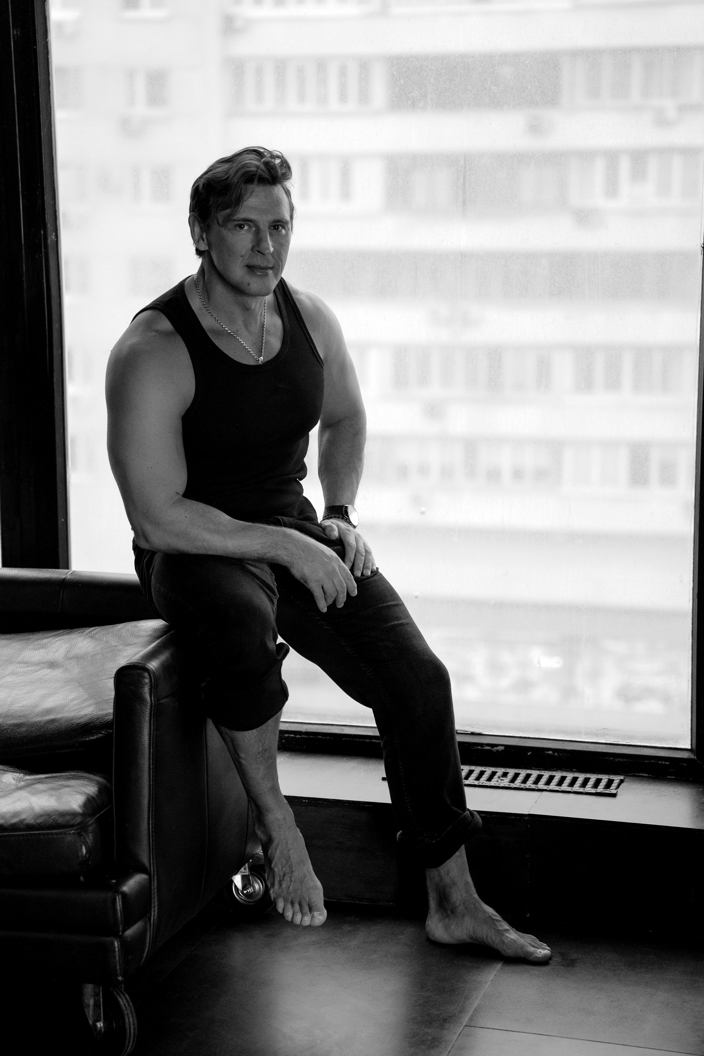 Мужская фотосессия в Москве. Портретный фотограф Олеся Владимирова в Москве