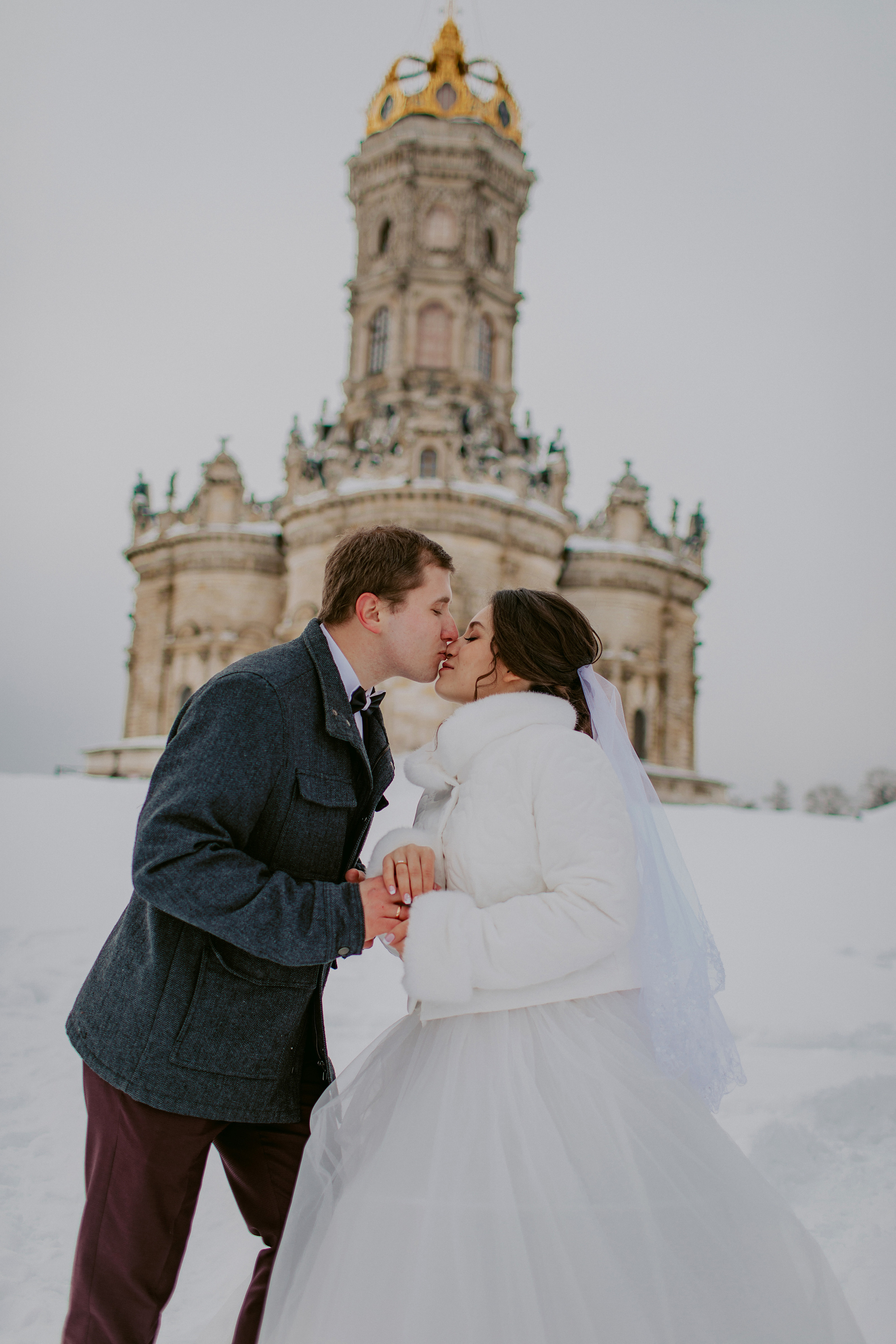 свадьба зимой