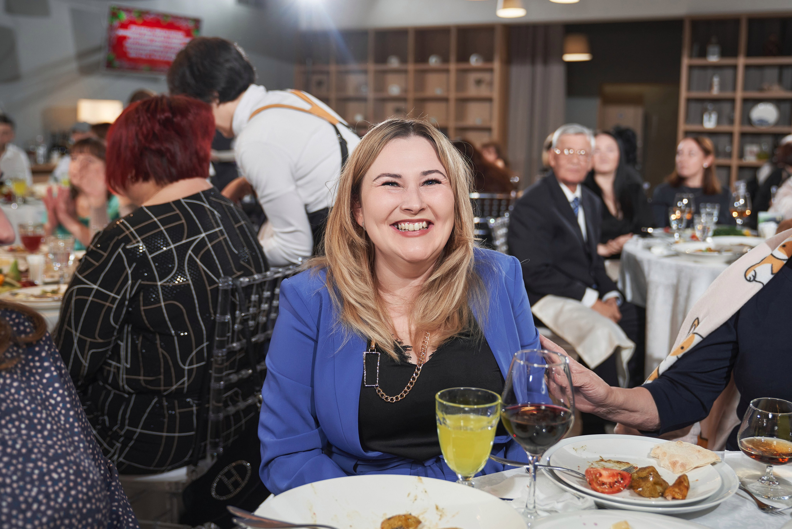 Новогодний корпоратив ДПС-Канцелярия в ресторане Медуза, Долгопрудный