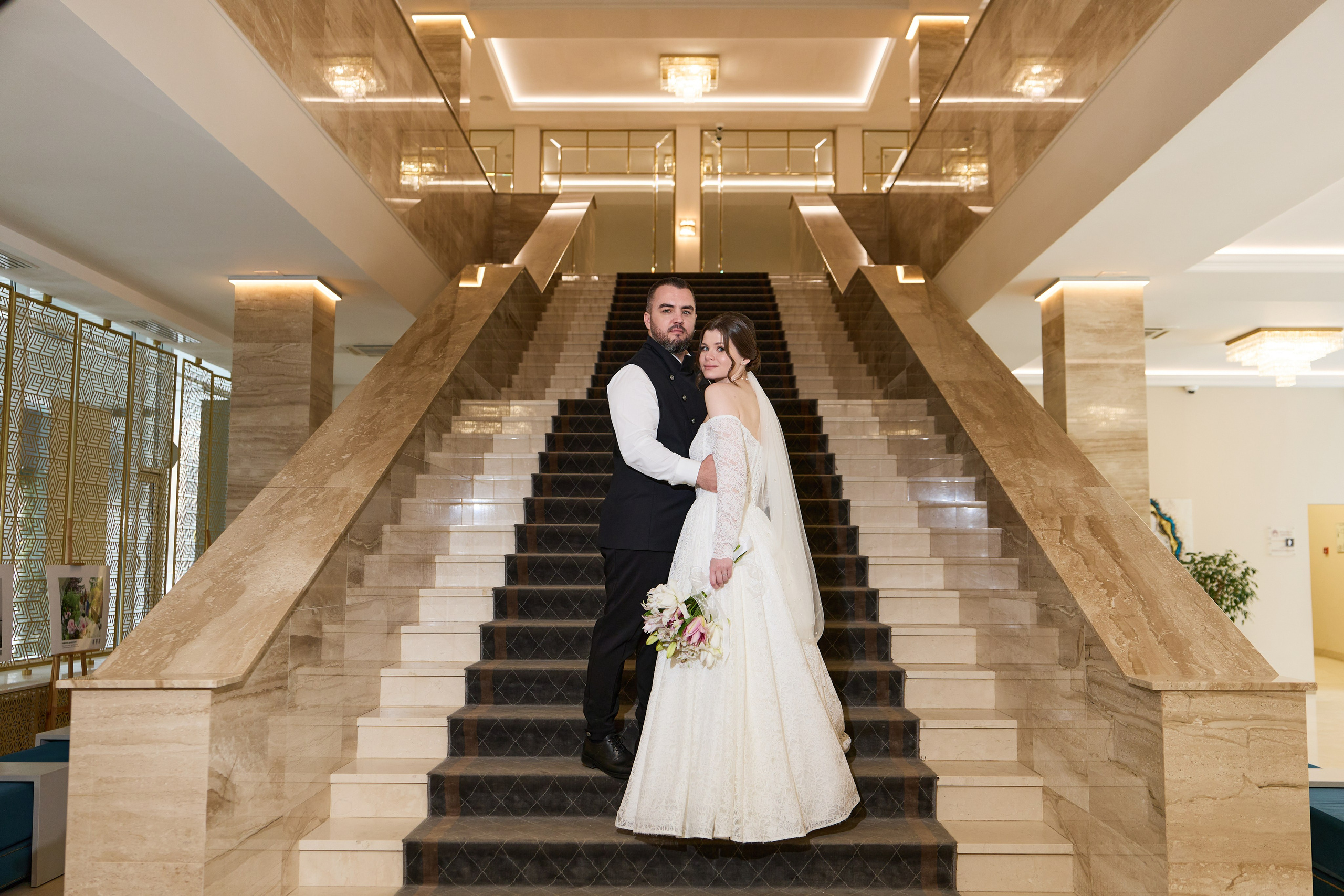 Классические сборы в отеле. Роспись в 4 ЗАГСе и съемка в оранжерее Цицина РАН. Любовь Юсупова. Фотограф