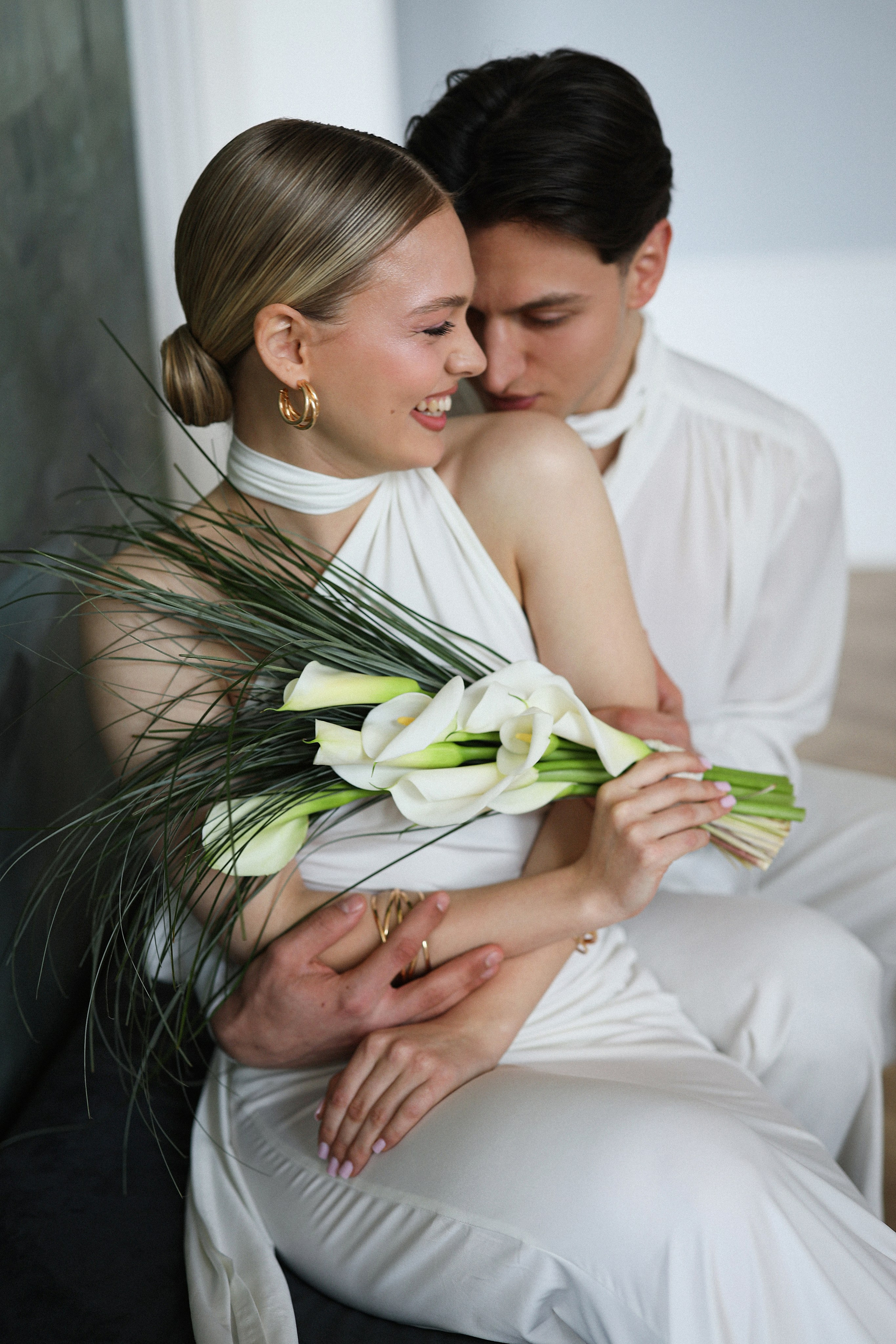 Свадебная фотосессия в студии. Свадебный и семейный фотограф в Абхазии Жанна Соснина