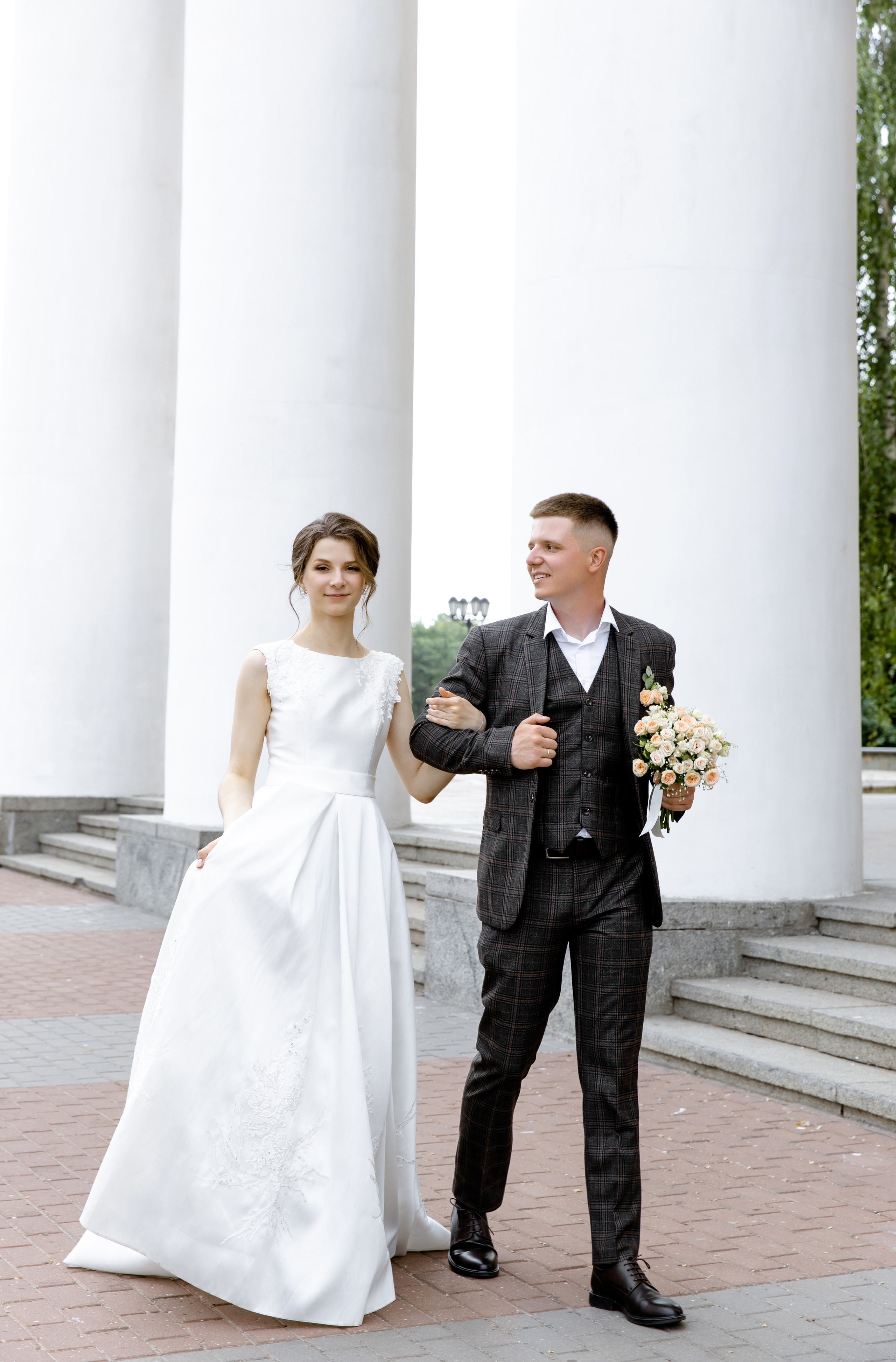 Свадебный день Леши и Вики. Свадебный фотограф Анна Бабахина