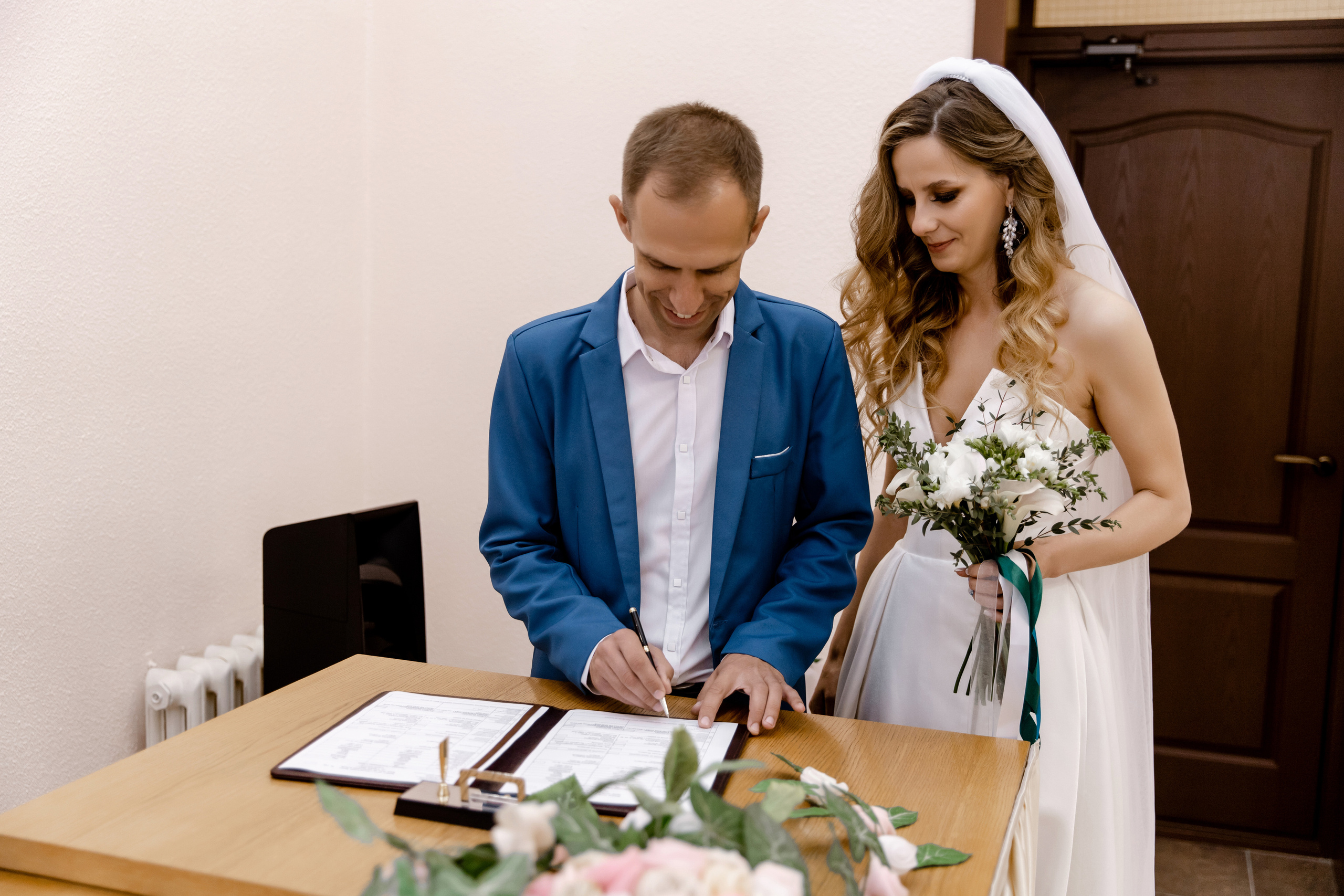 Свадебный день Васи и Даши. Свадебный фотограф Анна Бабахина