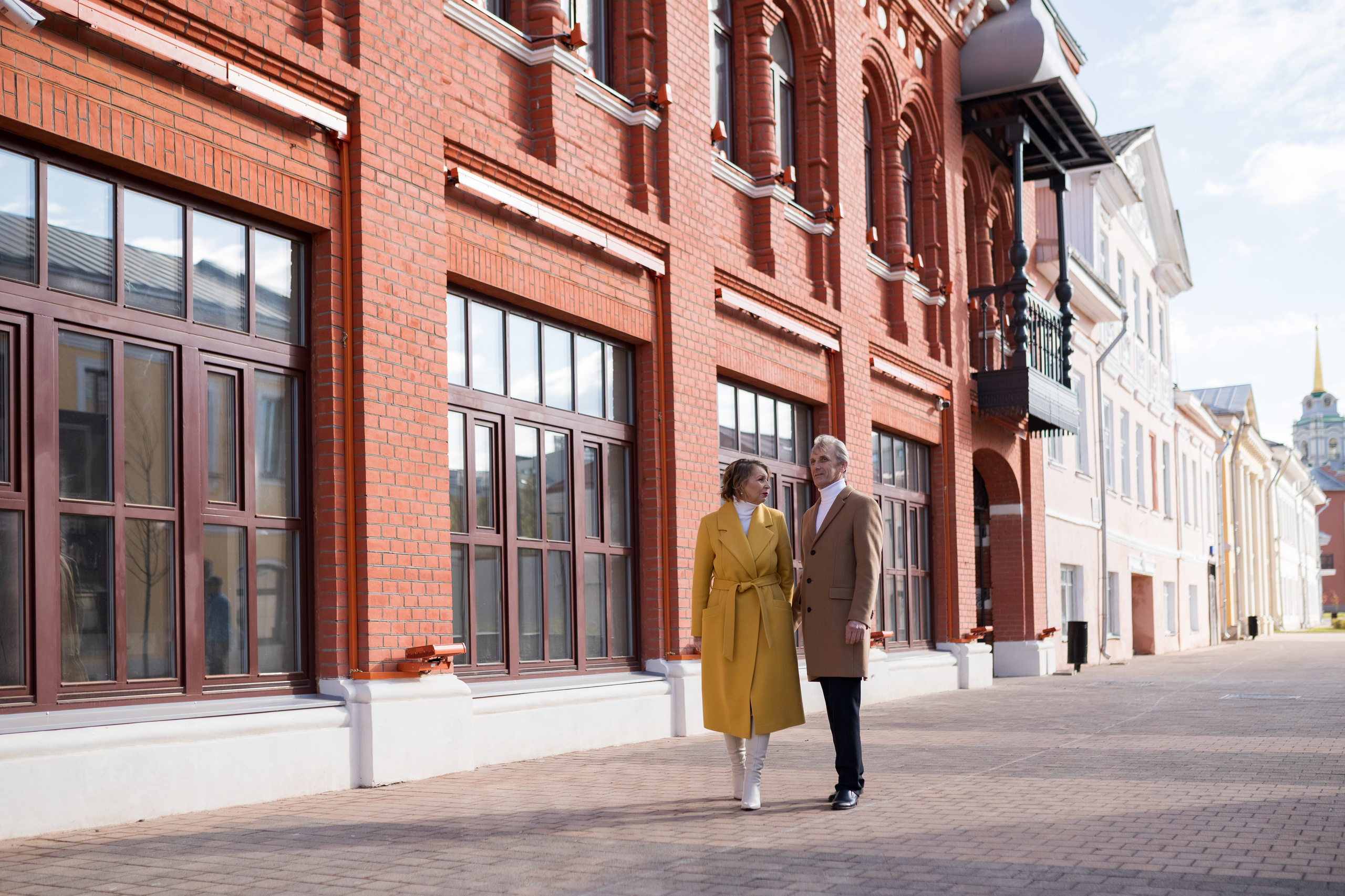 Городская фотопрогулка для Светланы и Николая. Женский семейный фотограф Тула Москва Захарова Анна