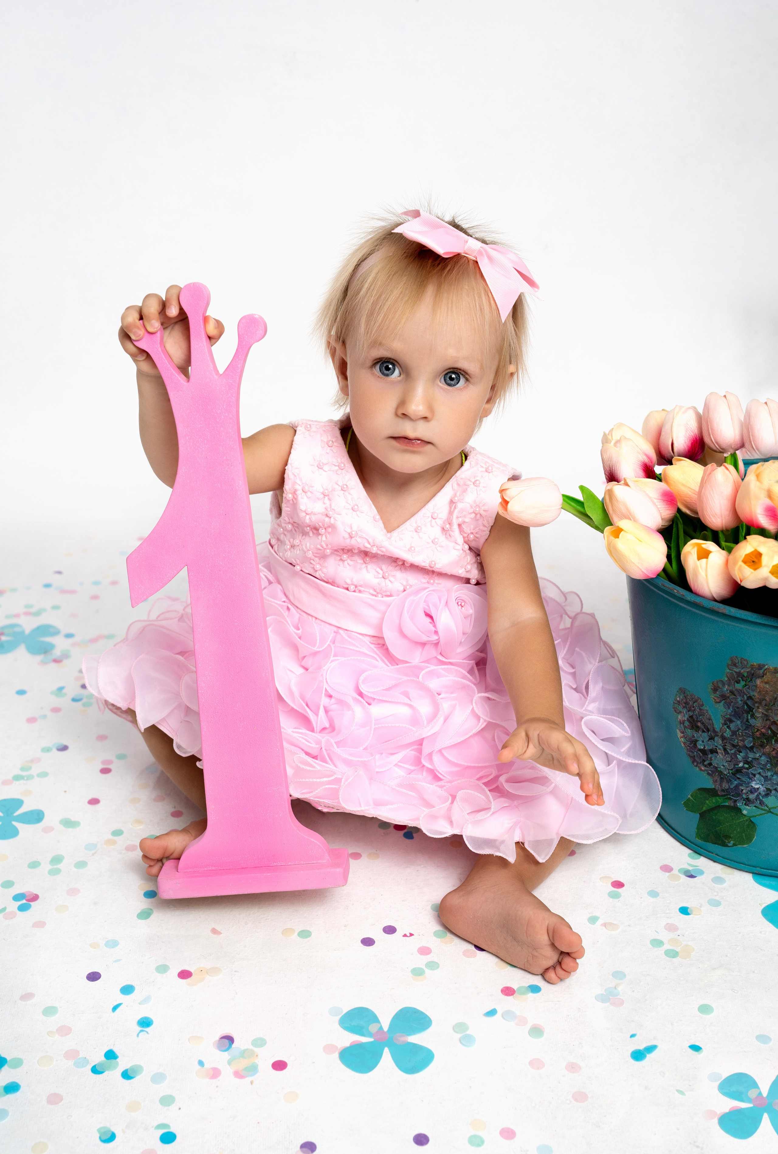 Фотосессия ГОДОВАСИЕ. Фотограф новорожденных, детей до года и беременных в Симферополе