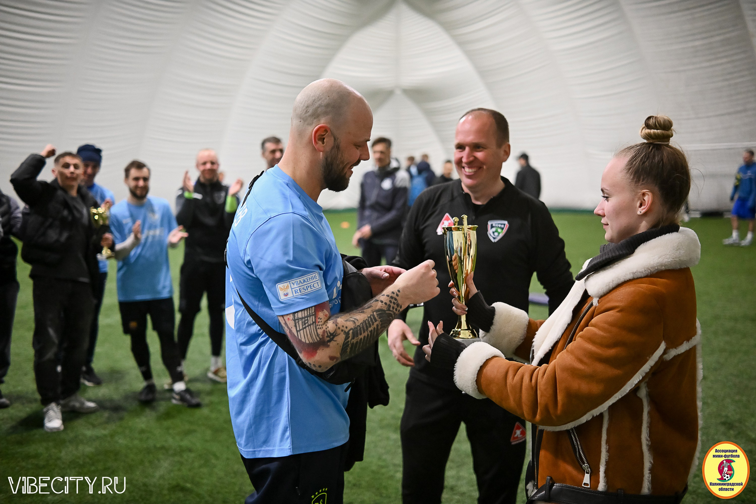 Награждение Премьер-Лига 6×6. VIBECITY.RU Вайб Сити Ру Фоторепортажи Фотоотчеты Калининград