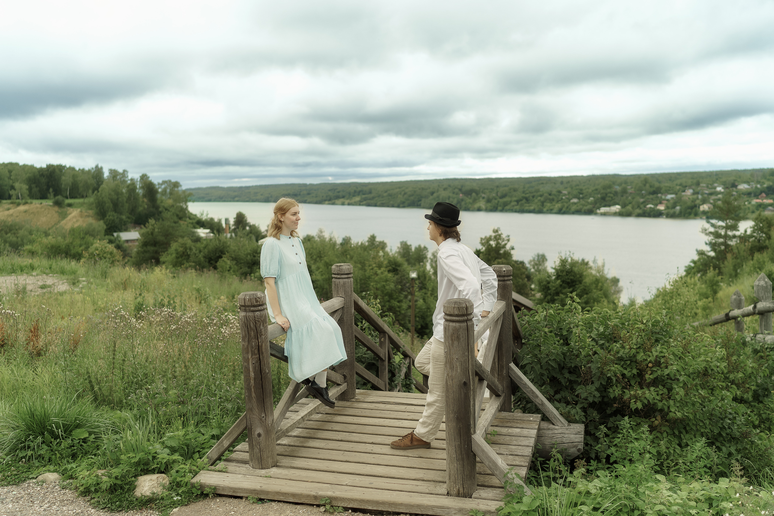 Съемка для Федора и Марии. Плес 2023