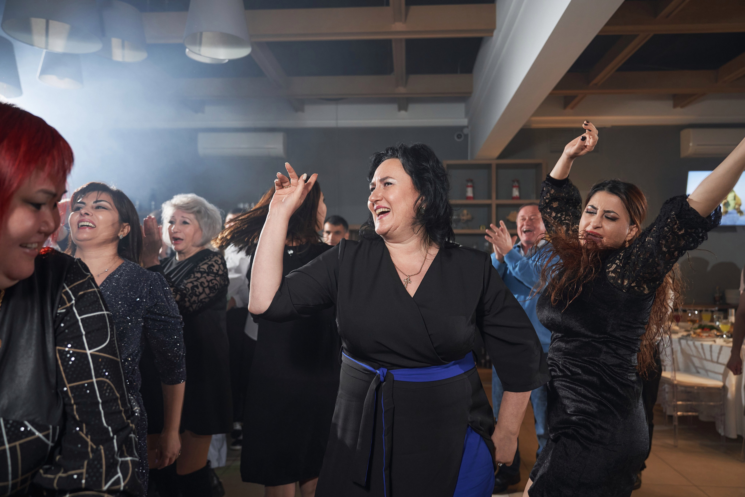 Новогодний корпоратив ДПС-Канцелярия в ресторане Медуза, Долгопрудный