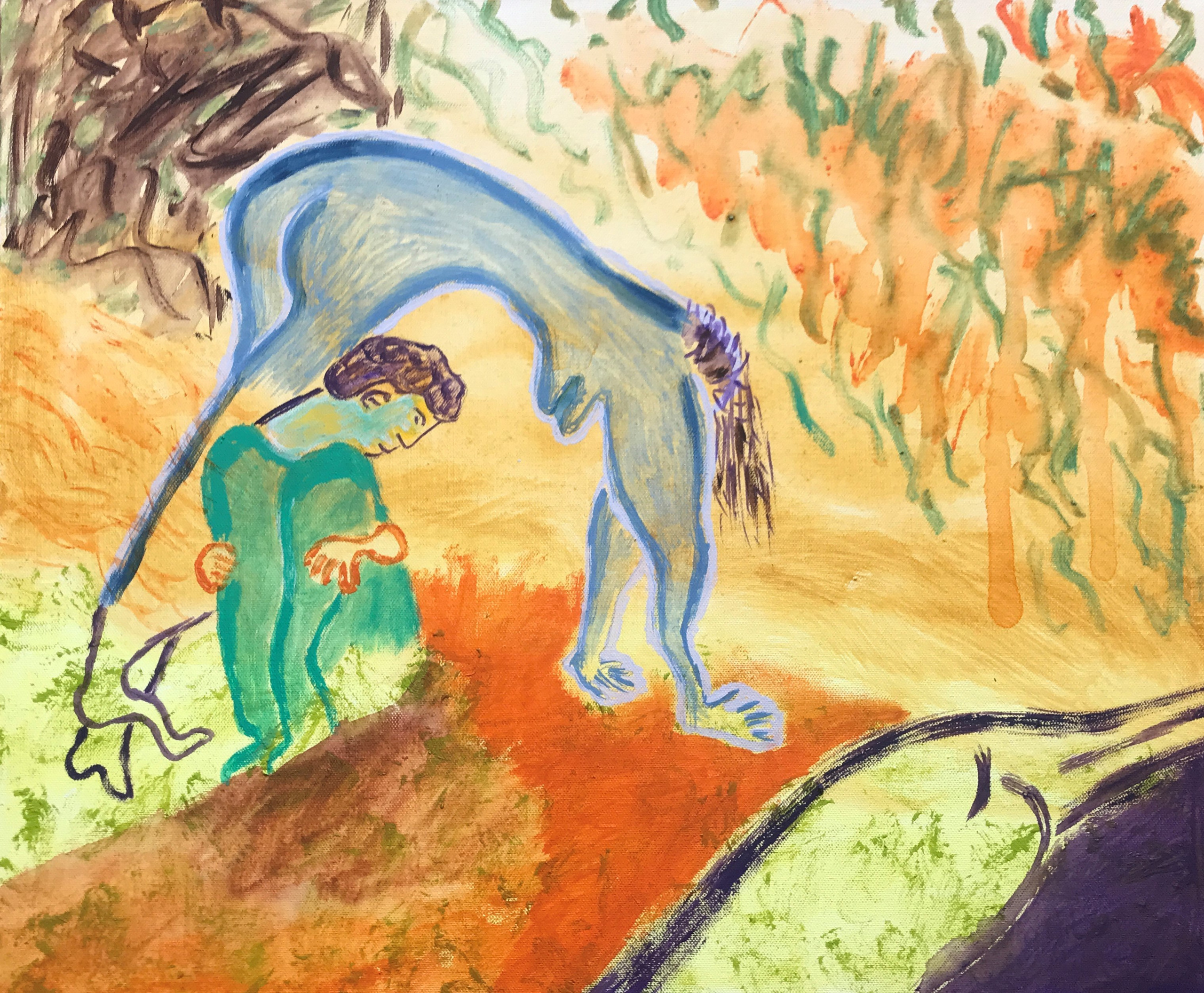 Не думай про…. Artist Oleg Semenovykh