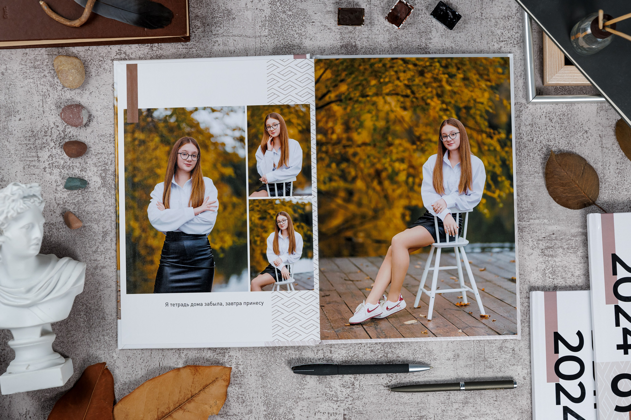 Персональные альбомы 9, 11 класс. Семейный и детский фотограф Комина Елена, Власиха, Одинцово