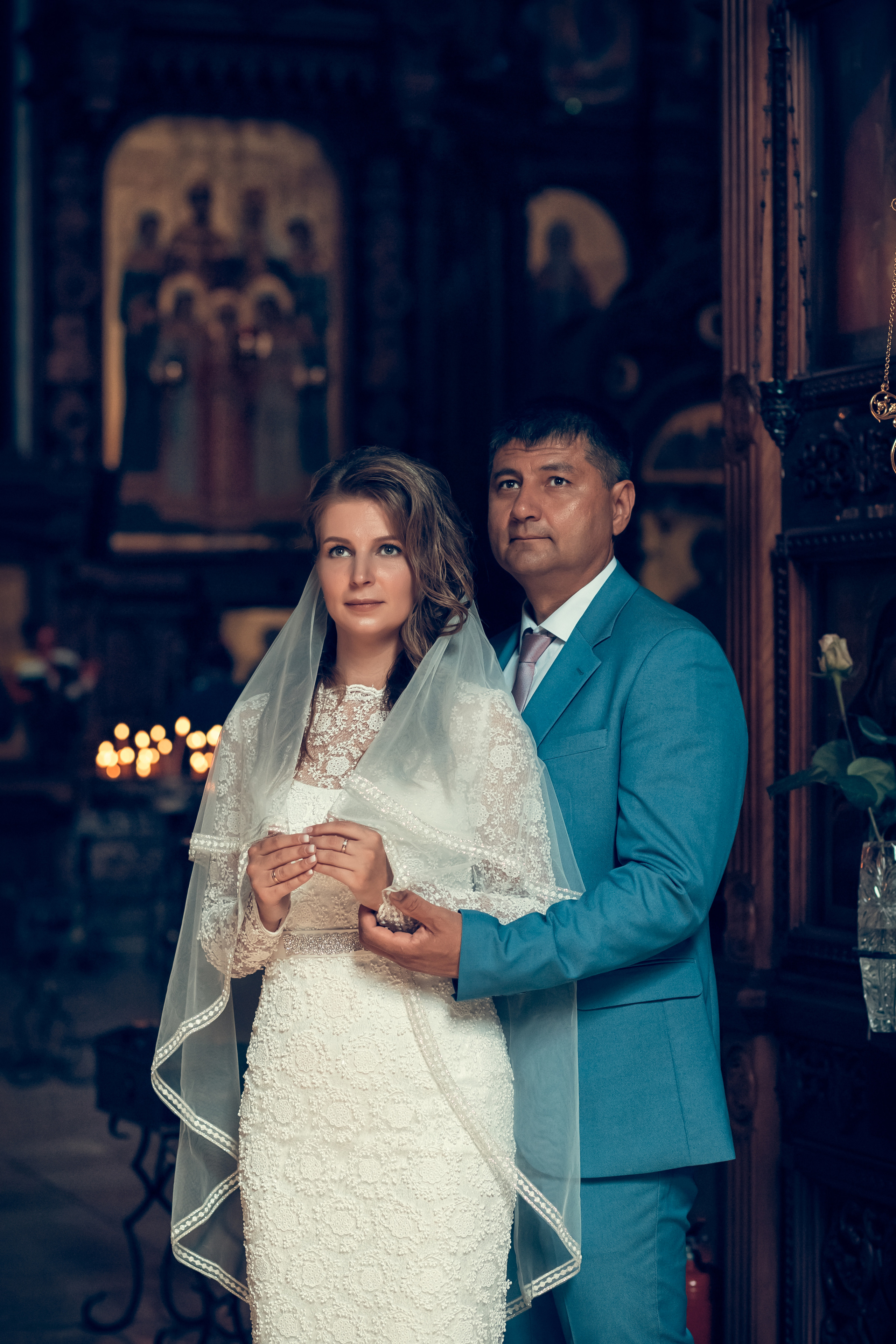 Венчание Дениса и Натальи в Соборе Александра Невкого. Екатерина Крапивина фотограф церковных Таинств в Нижний Новгороде