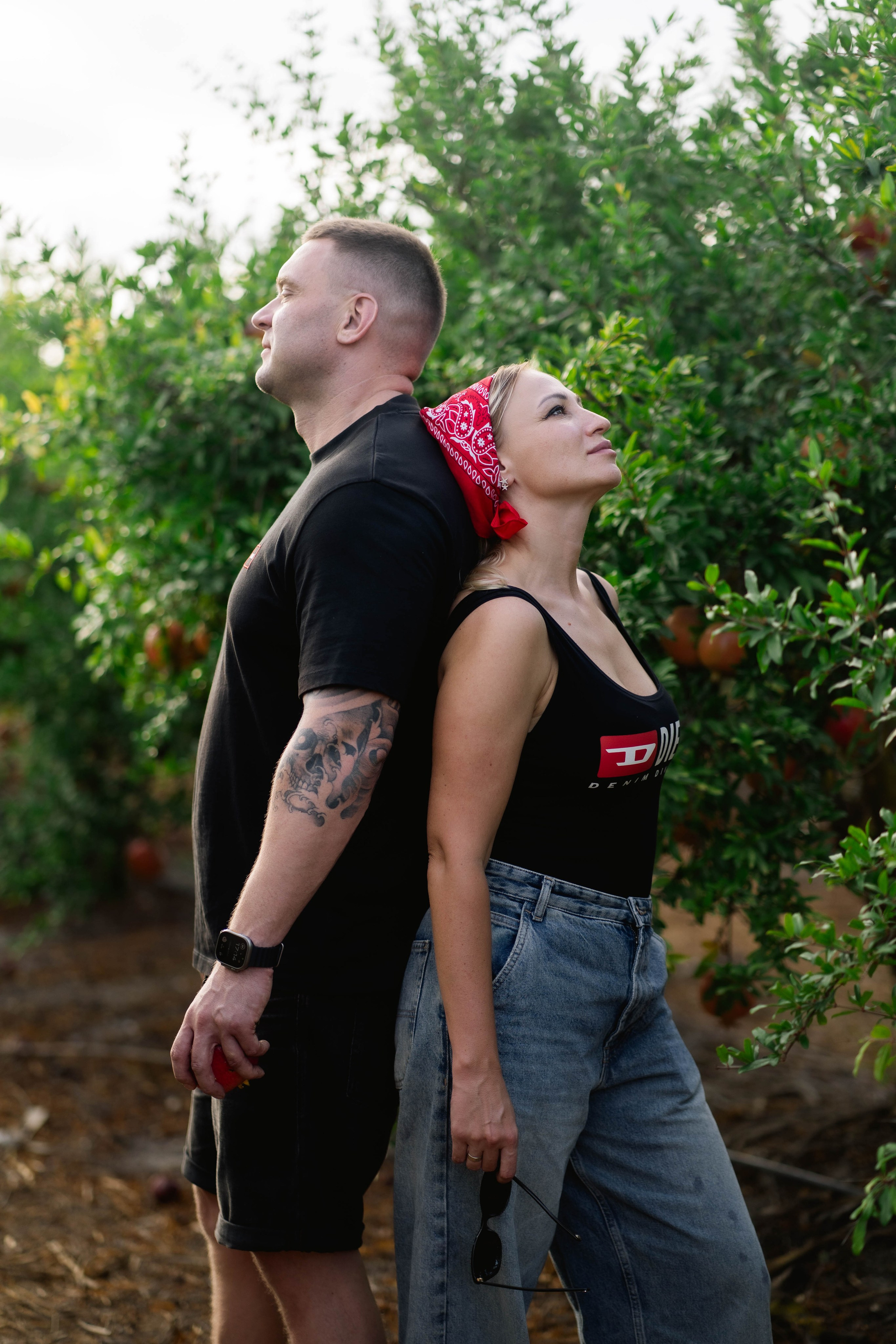 Гранатовый Сад Семья Ирины. Семейный и детский фотограф в Израиле и Москве Дорошок Надя