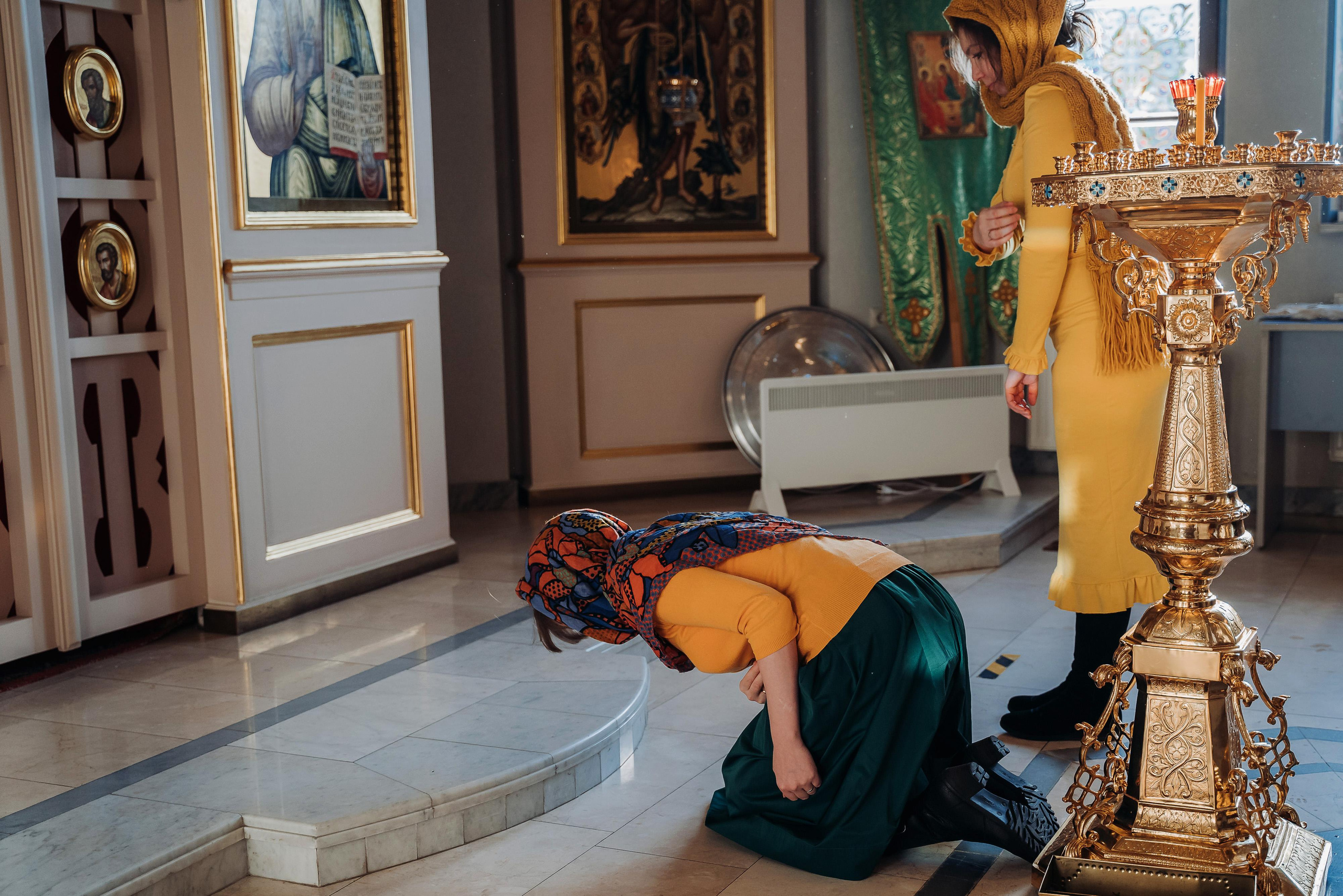 Фотограф на крещение в Крылацком церкви Рождества Богородицы