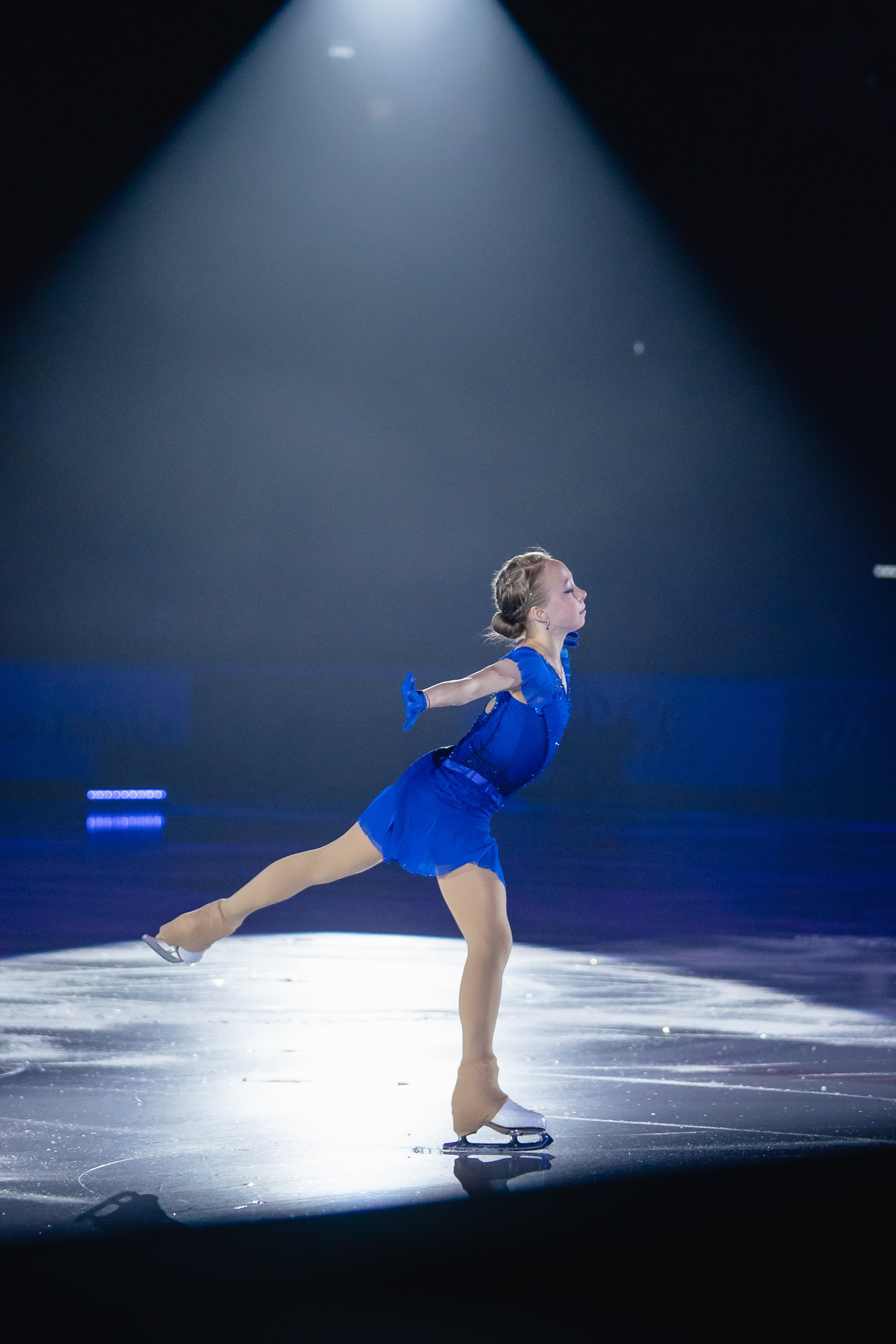 Шоу «Чемпионы на льду» в Новосибирске. Воробьева Ксения — Спортивный и танцевальный фотограф Новосибирск