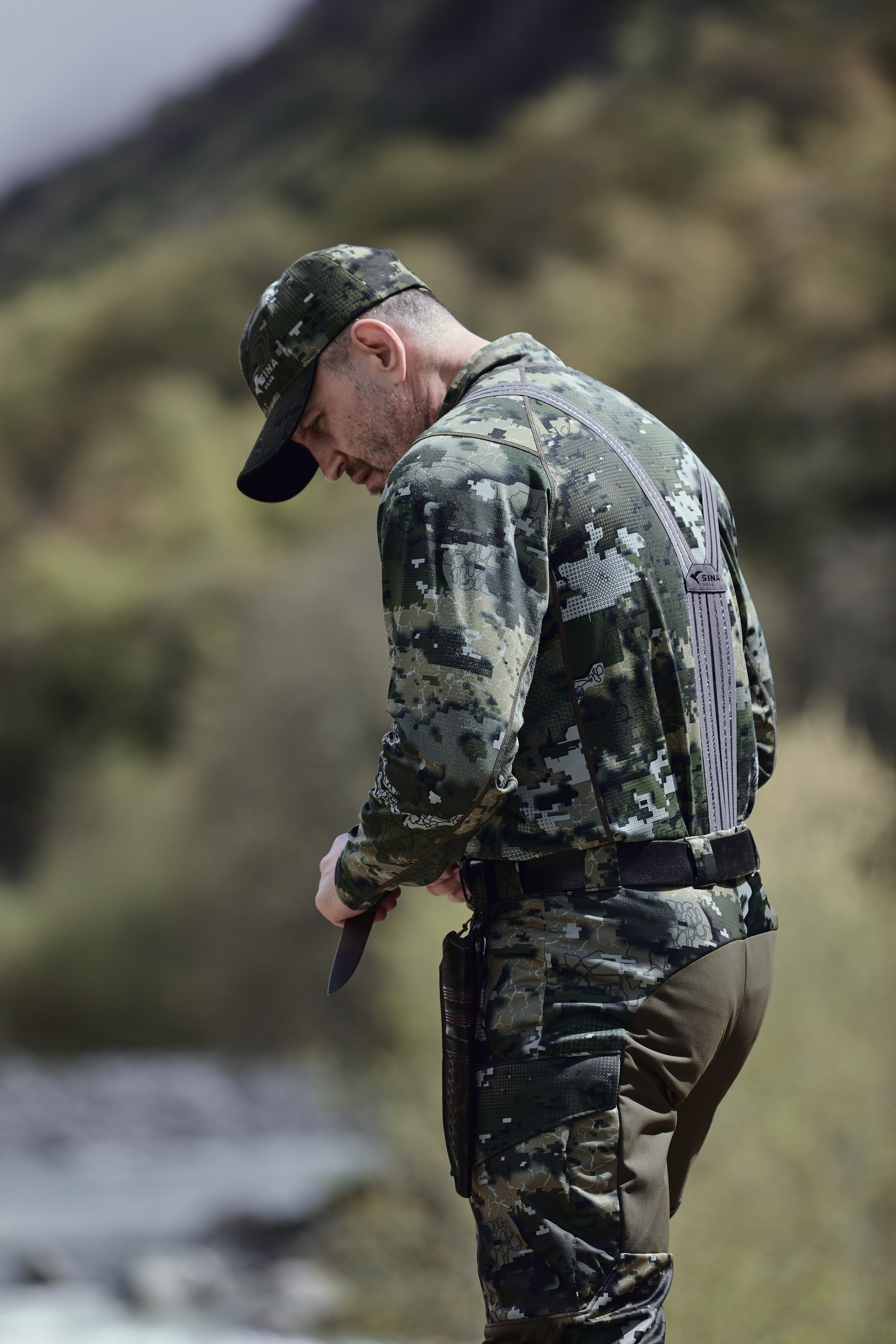 Съемка для бренда охотничьей одежды под ключ. Фотограф Продюсер в горах КБР / Москва Нальчик Горы