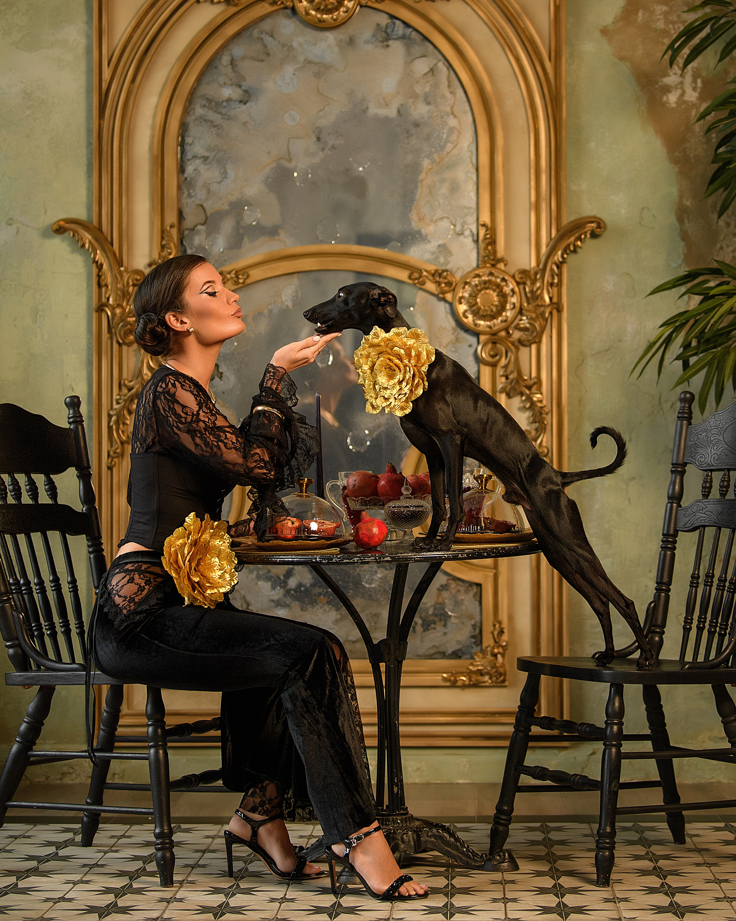 Фотосессия в интерьерной студии. Женский фотограф в Москве Богдашкина Динара