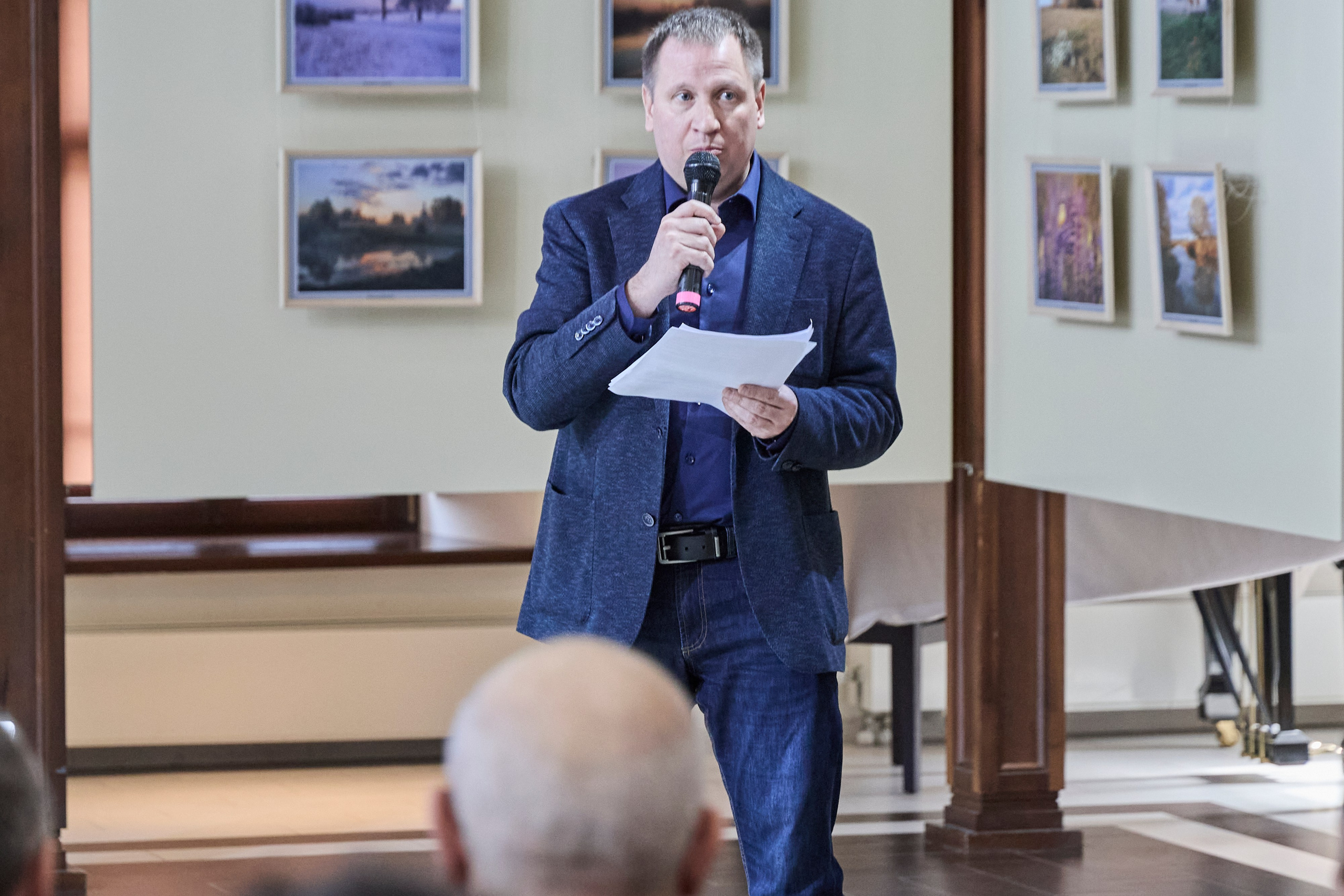 Дискуссионный клуб «Попутного ветра» | Левитановский культурный центр. Плёс. OSPhoto