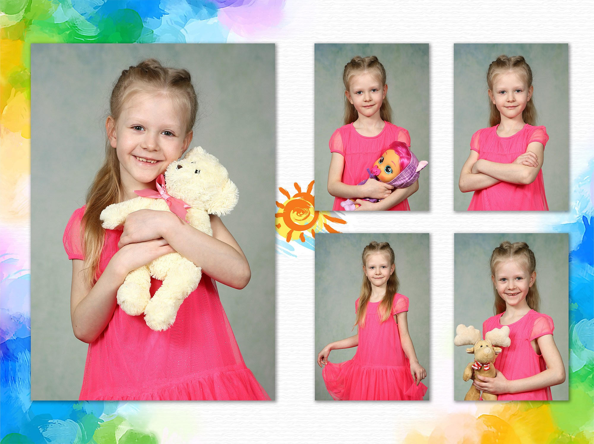 Краски. Выпускные альбомы для детских садов, школ и ВУЗов