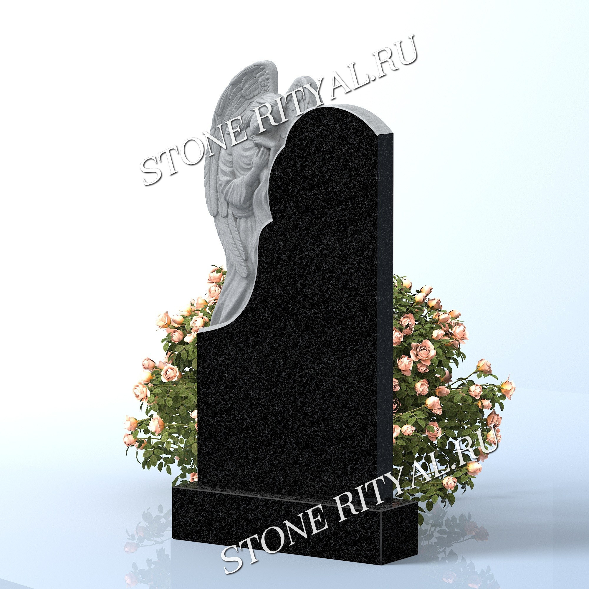 Вертикальные памятники фигурные. Изготовление и установка памятников в Москве и МО