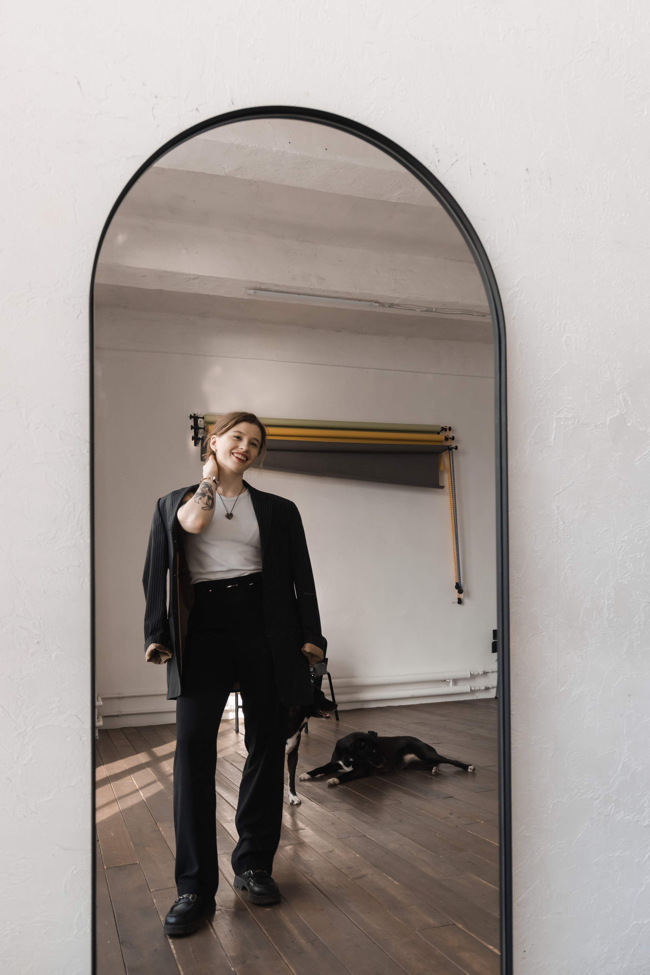 Фотосъемка Ангелины с питомцами. Портретный и репортажный фотограф в Санкт-Петербурге | Валерия Кайряк