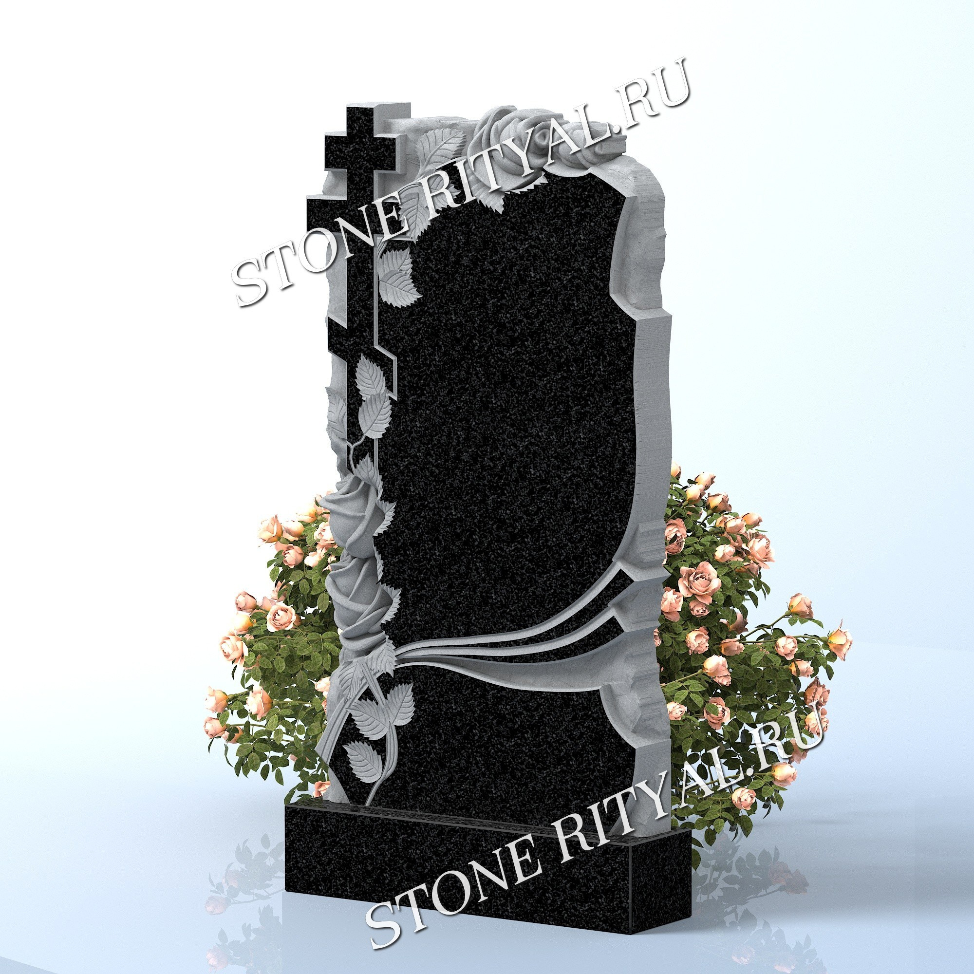 Вертикальные памятники фигурные. Изготовление и установка памятников в Москве и МО