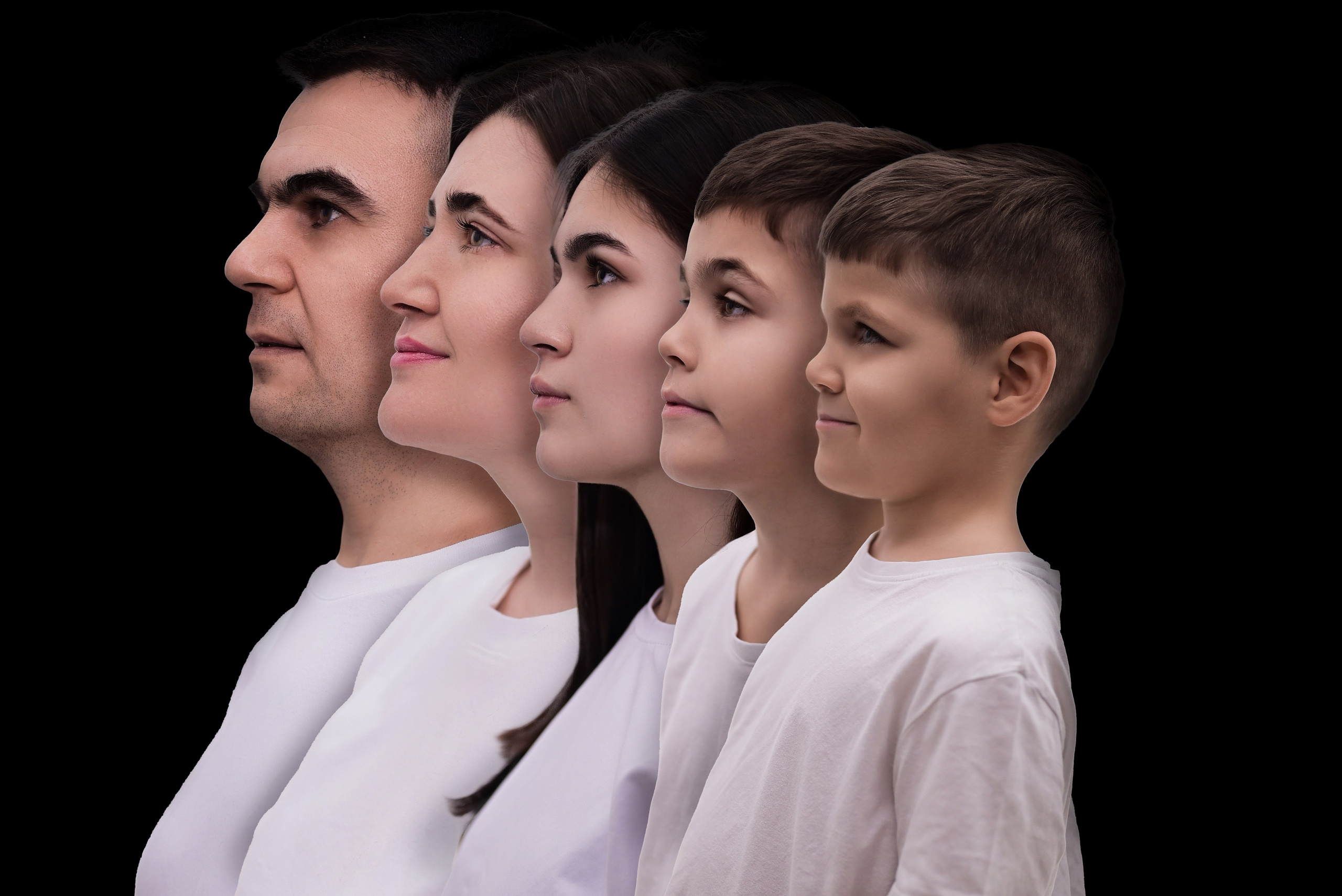 Семейная. Фотостудия Зефир. Фотосессии в студии под ключ. Москва. Семейные и детские фотосессии