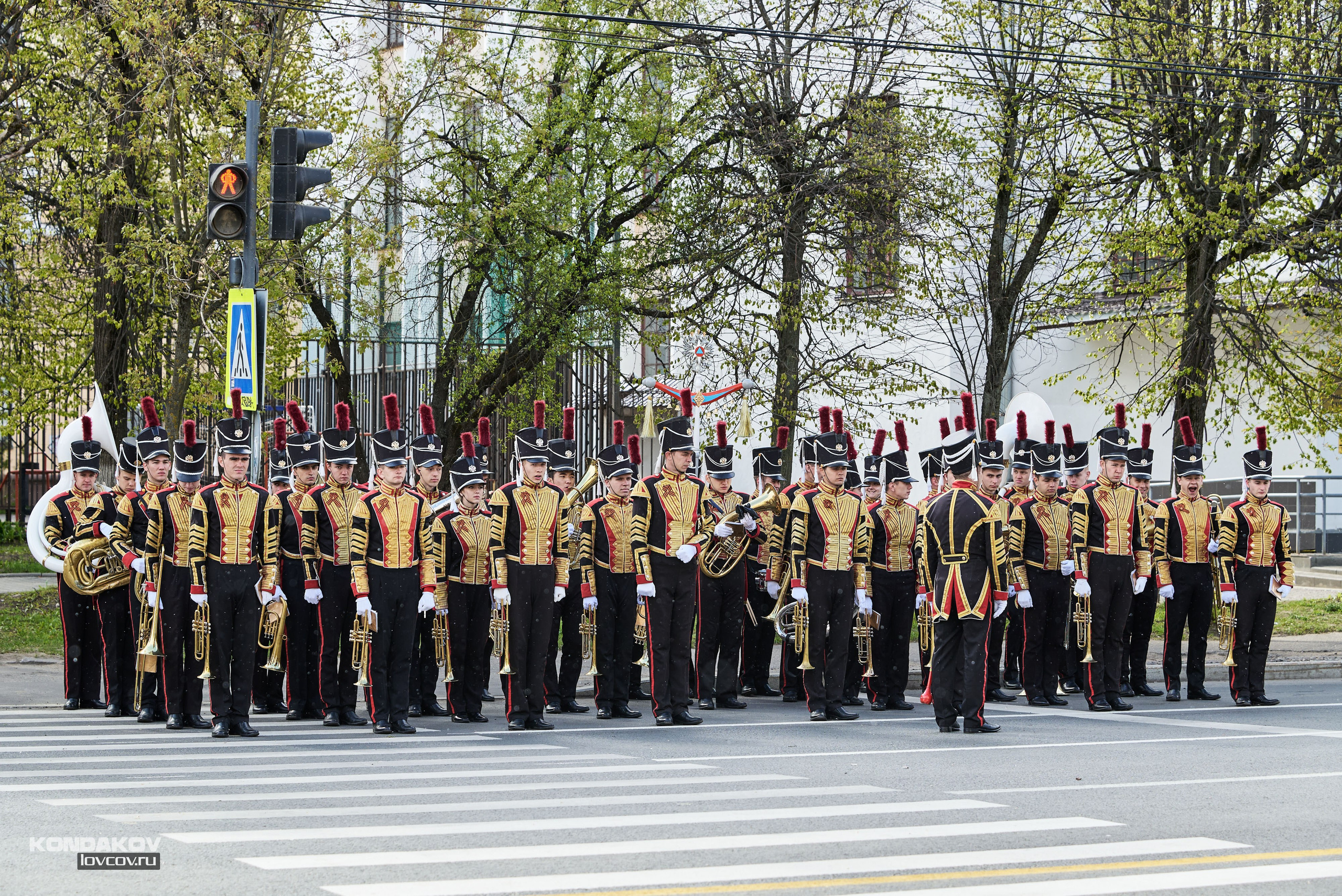 Парад в честь празднования День Победы 9 мая 2024 года в городе Иваново