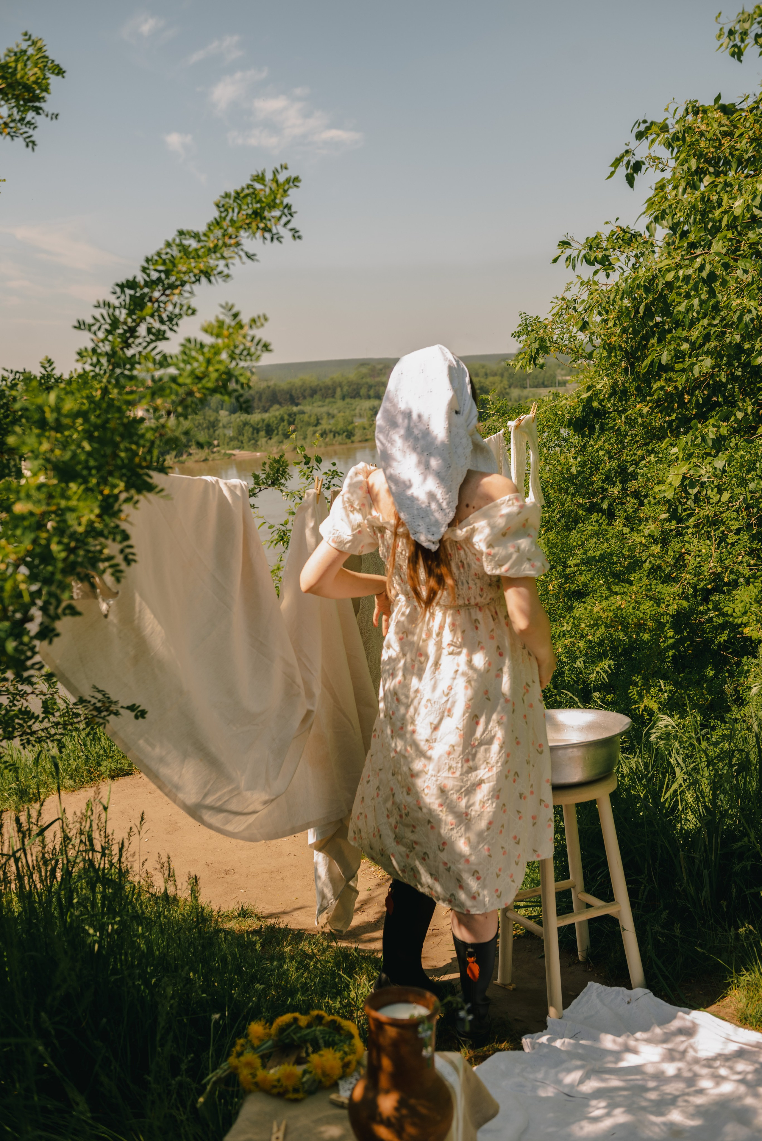 Стирка в глубинке. Фотограф в Томске Мария Март
