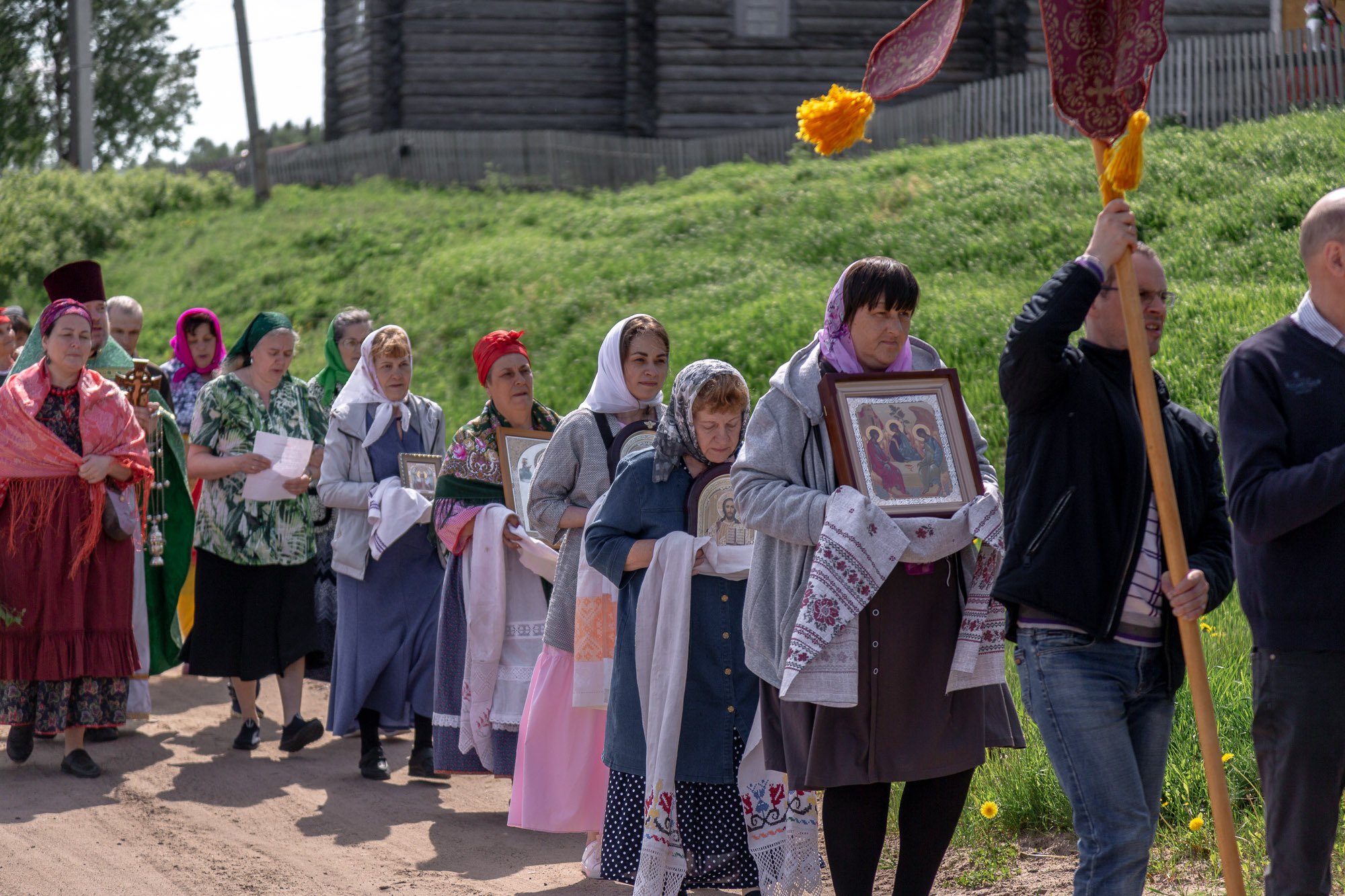 Праздник Святой Троицы в Нёноксе. Фотограф — путешественник Светлана Романовская