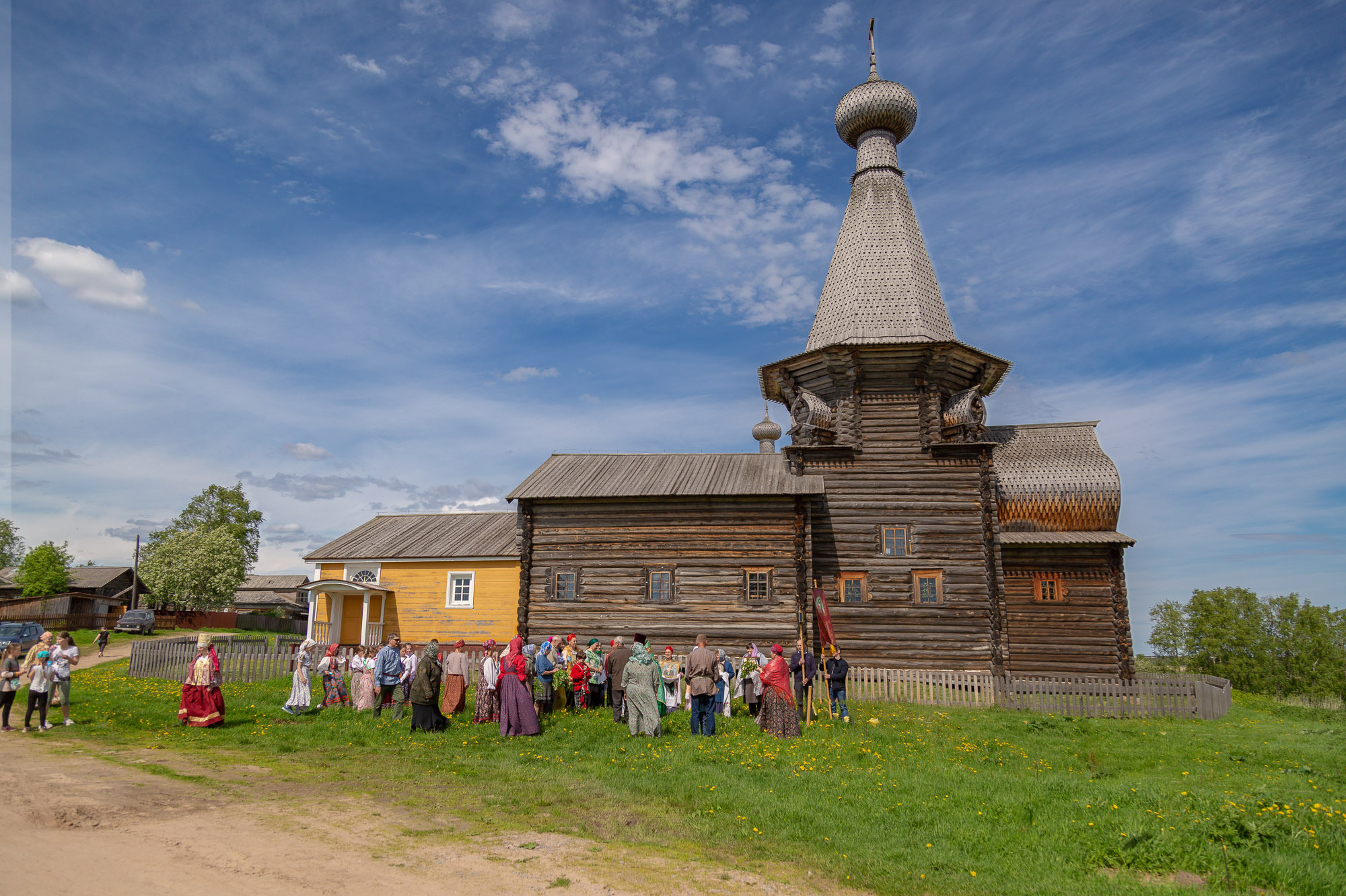 Праздник Святой Троицы в Нёноксе. Фотограф — путешественник Светлана Романовская