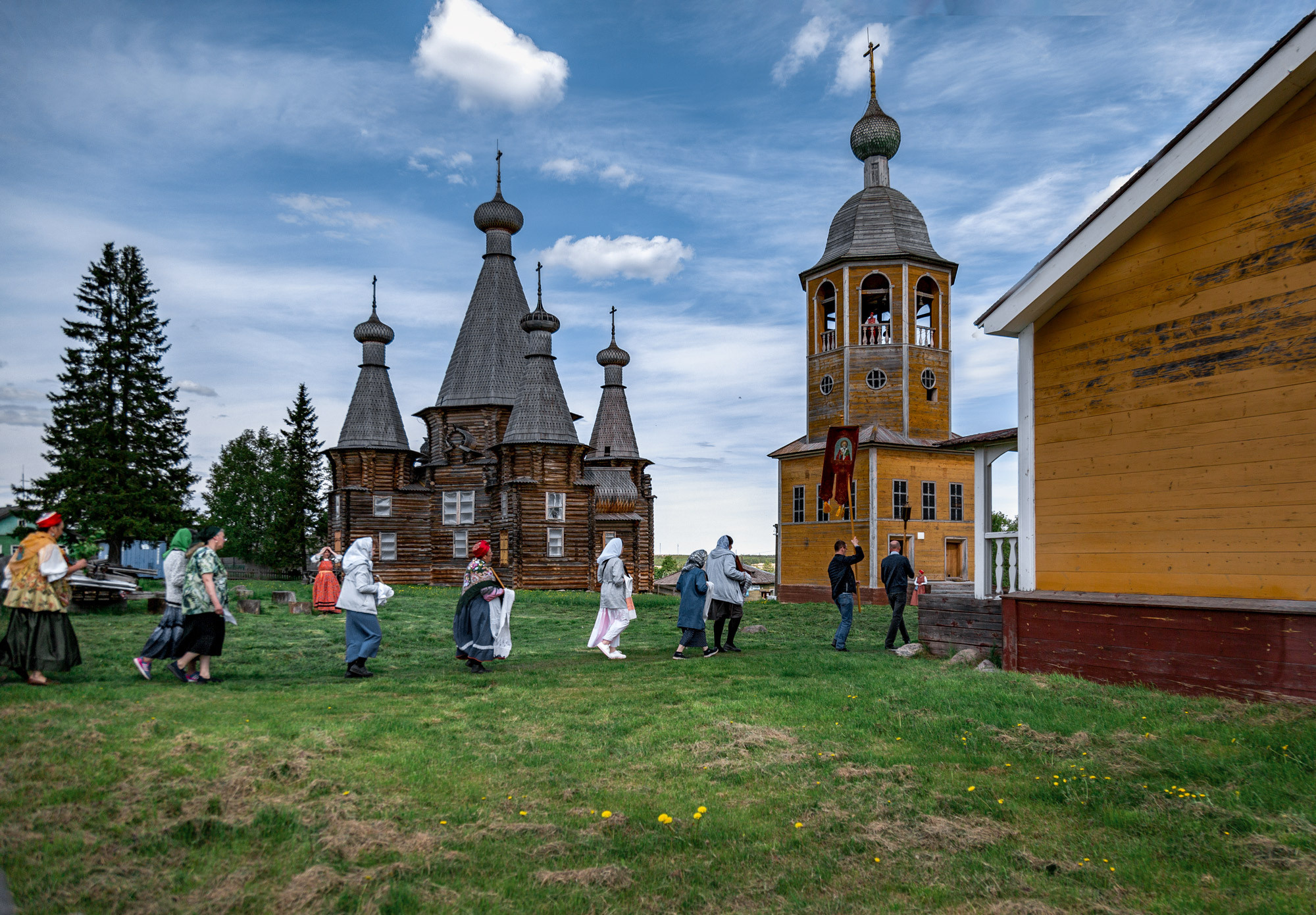 Праздник Святой Троицы в Нёноксе. Фотограф — путешественник Светлана Романовская