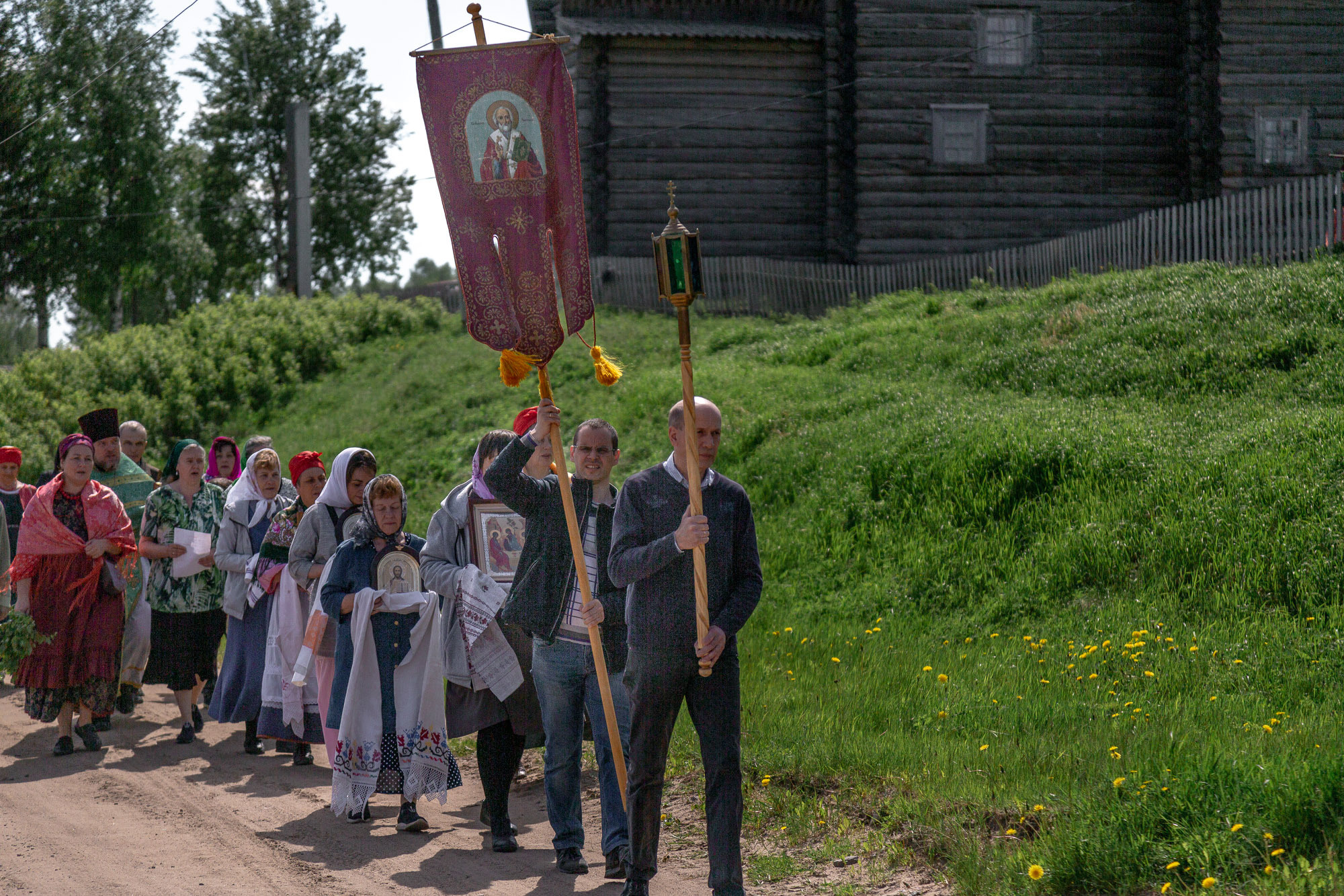 Праздник Святой Троицы в Нёноксе. Фотограф — путешественник Светлана Романовская