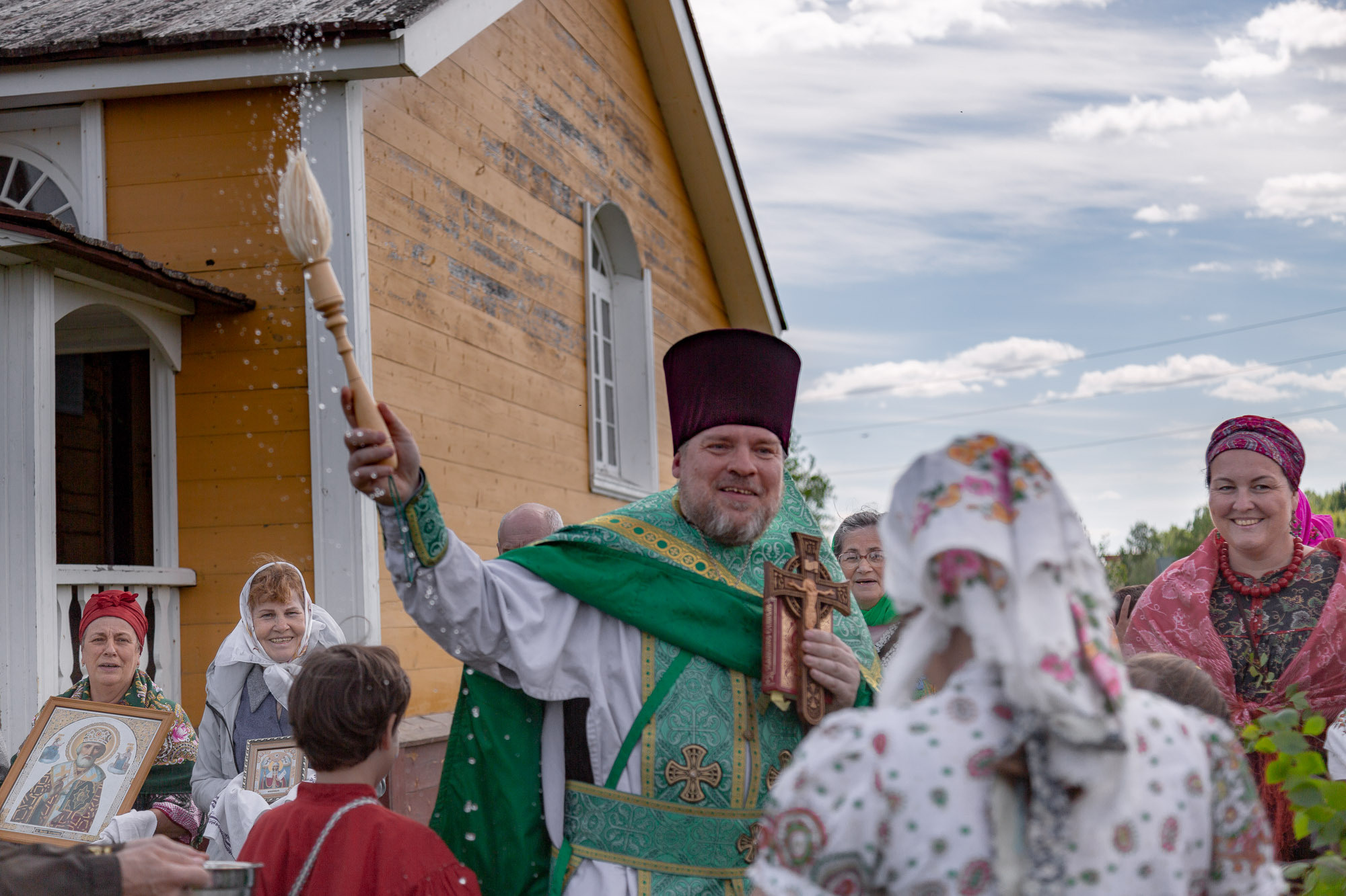 Праздник Святой Троицы в Нёноксе. Фотограф — путешественник Светлана Романовская