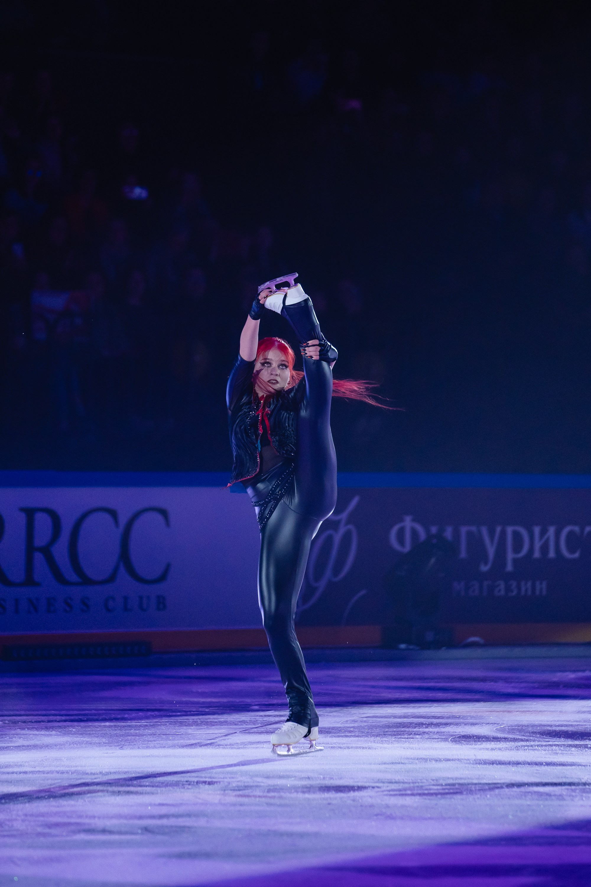 Шоу «Чемпионы на льду» в Новосибирске. Воробьева Ксения — Спортивный и танцевальный фотограф Новосибирск