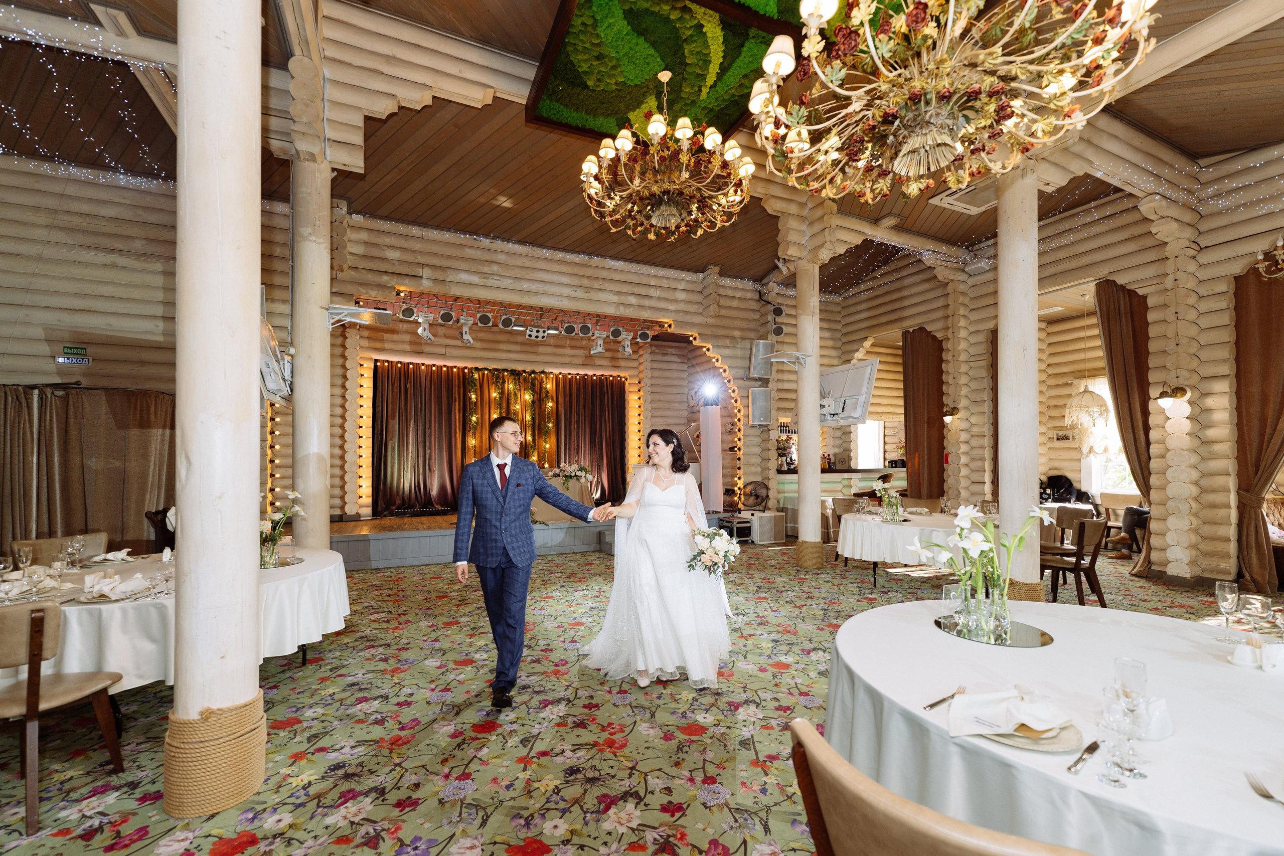 Свадьба Валентина и Дарьи в загородном клубе «Ближняя дача»