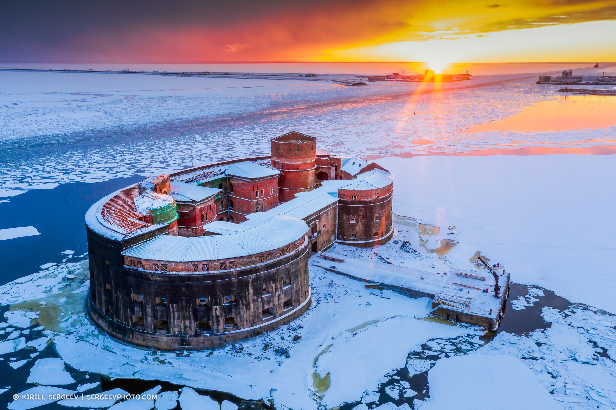 Defensive forts of Kronstadt. Photographer Kirill Sergeev | Moscow