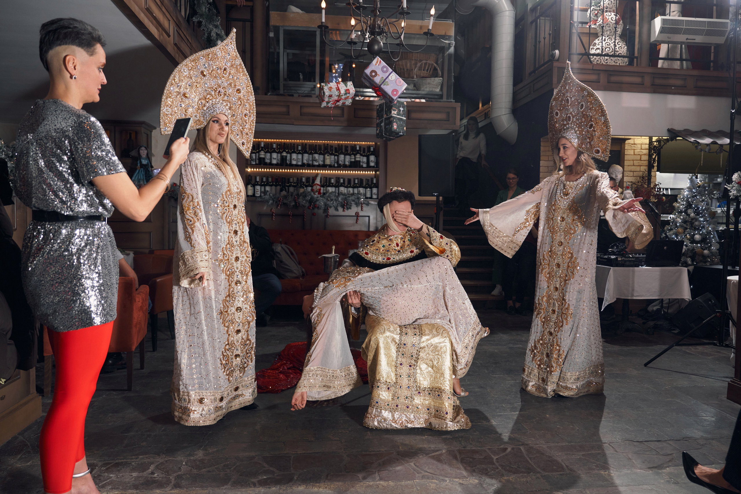 Новогодний корпоратив сети фитнесс клубов «Анатомия» — фотограф Опарин