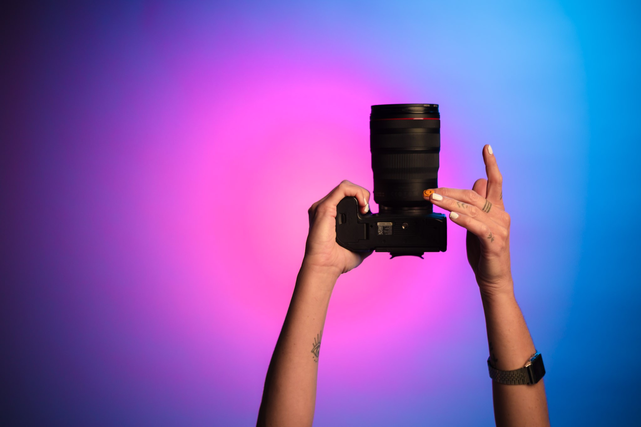 Works. Фотограф с цветным светом и оператор в Москве | Лиля Кичигина